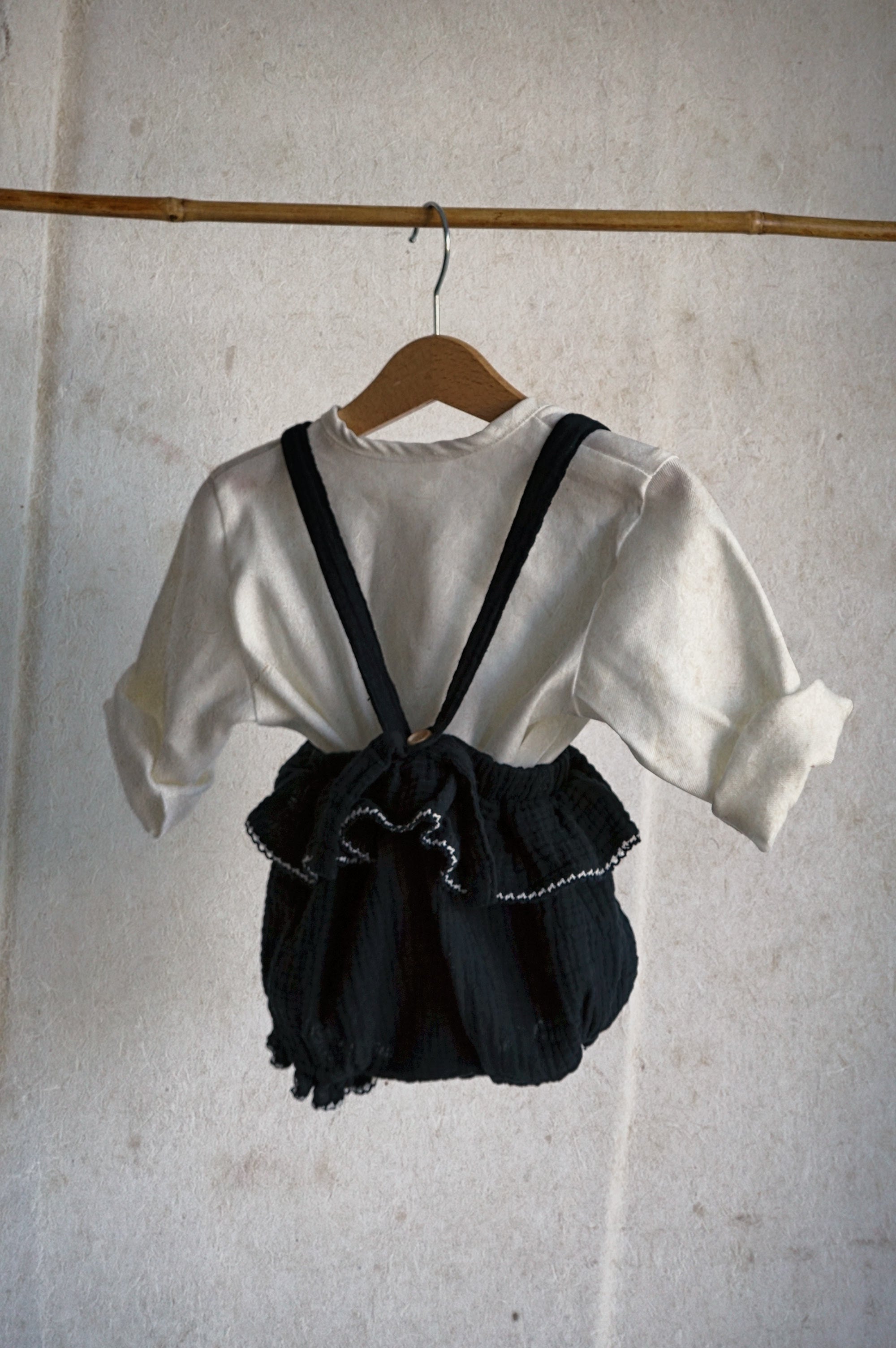 MonBebe Muslin Dungarees (3 colours)