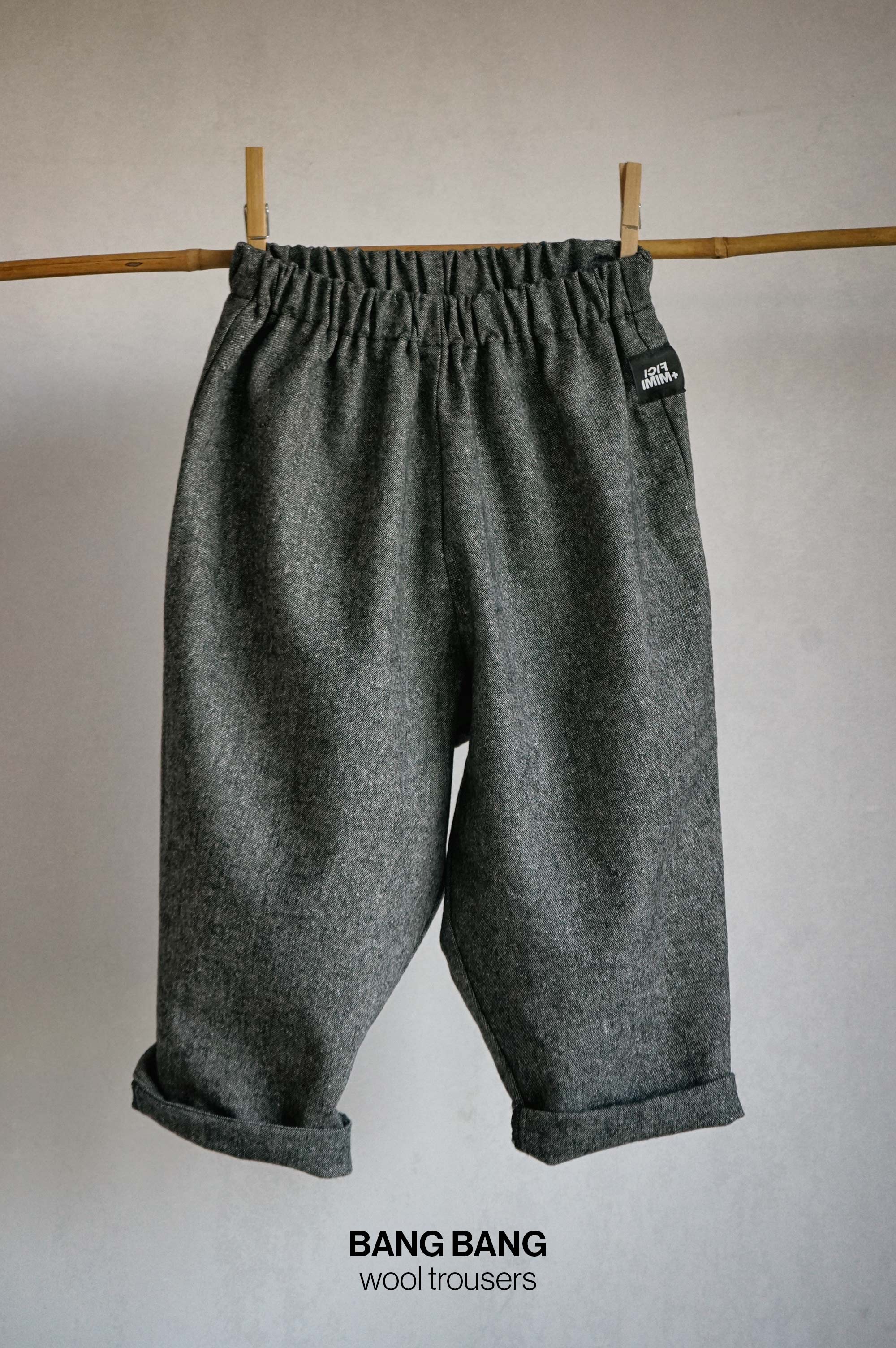 Bang Bang wool trousers