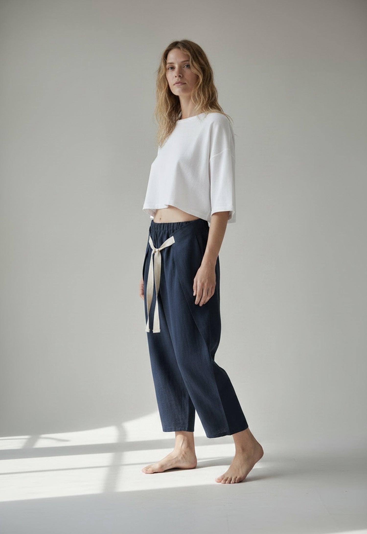 Dark Waters Linen Trousers