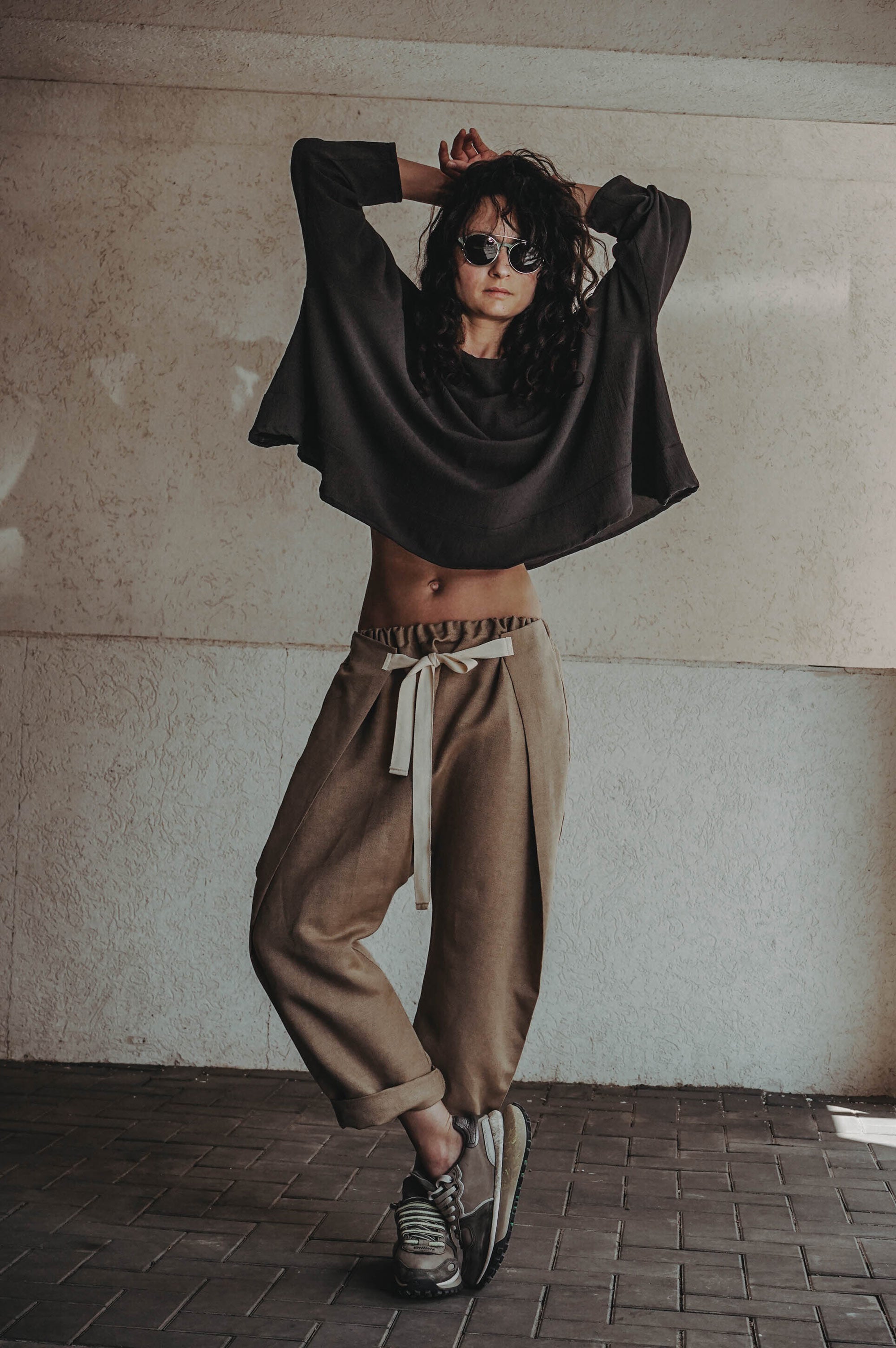 Speck Of Sand Linen Trousers