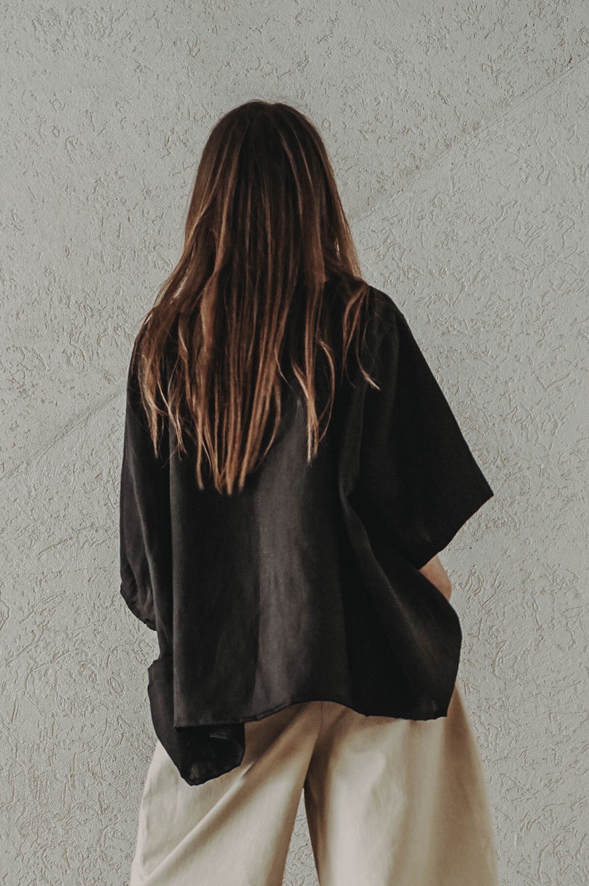 Slow Drive Linen Top
