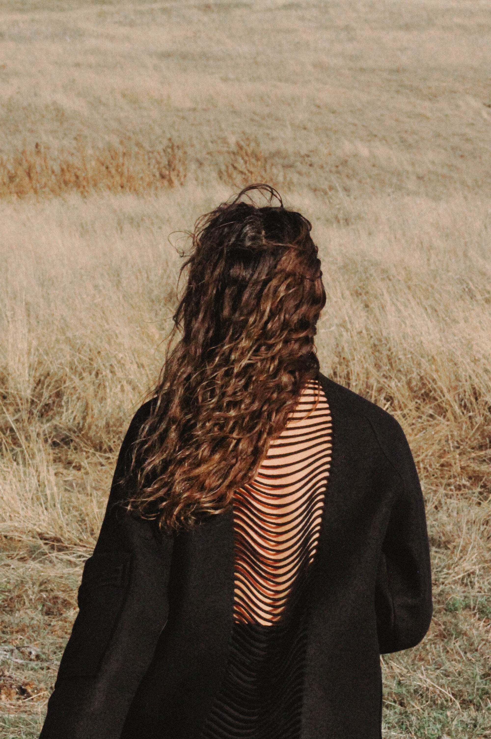 Distressed Wool Cardigan