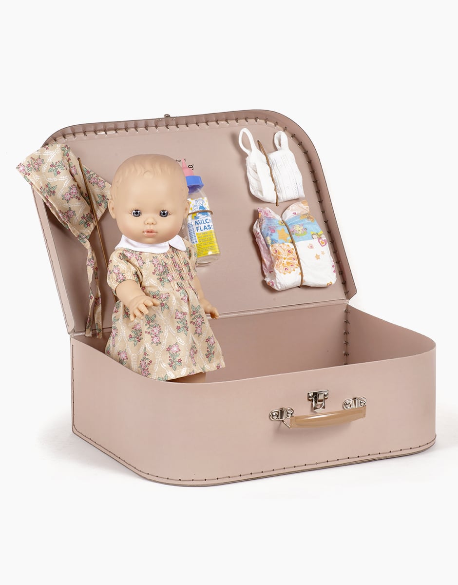 Christmas Set My Old Suitcase “Vintage” Girl