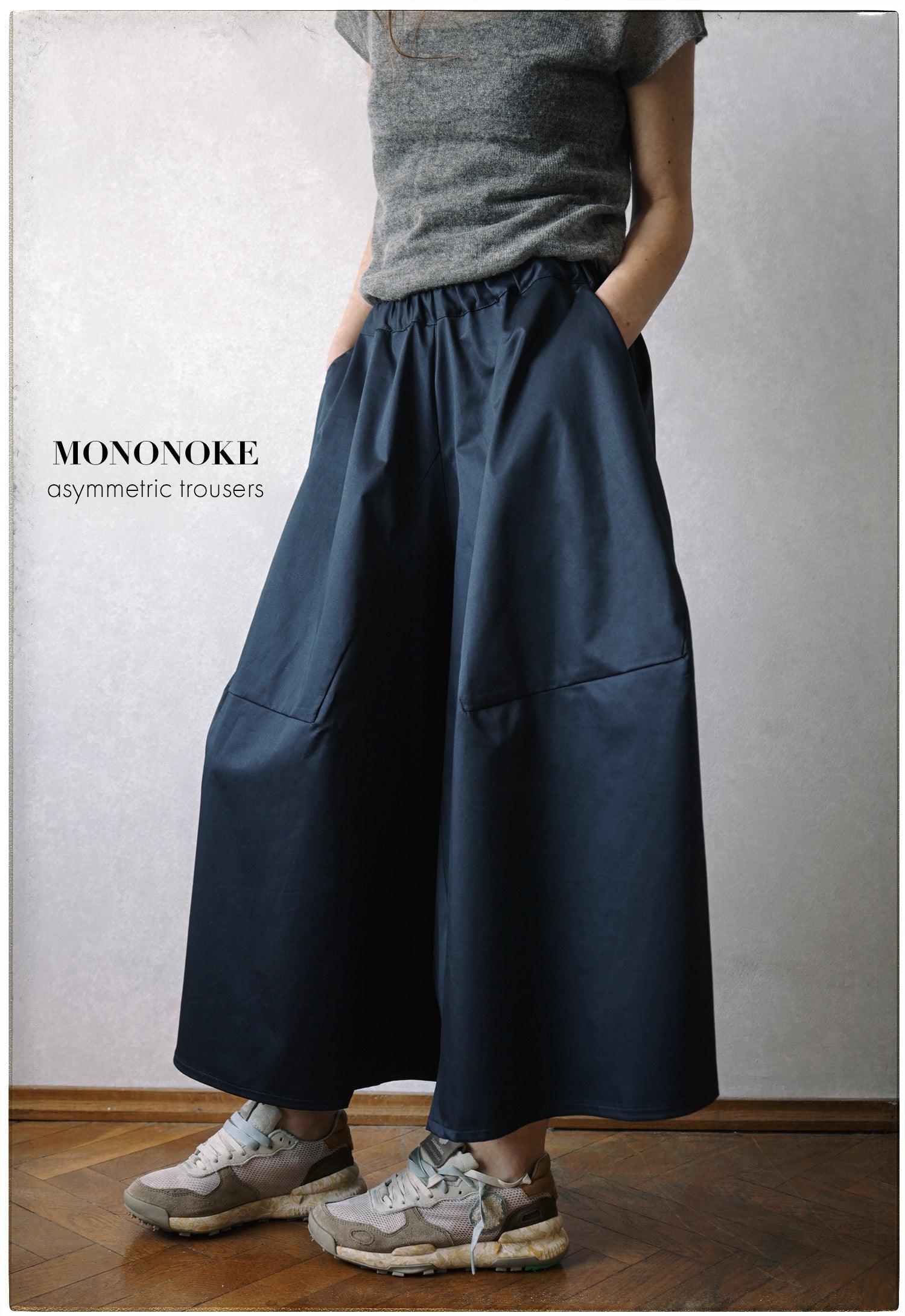 MONONOKE ASYMMETRICAL TROUSERS