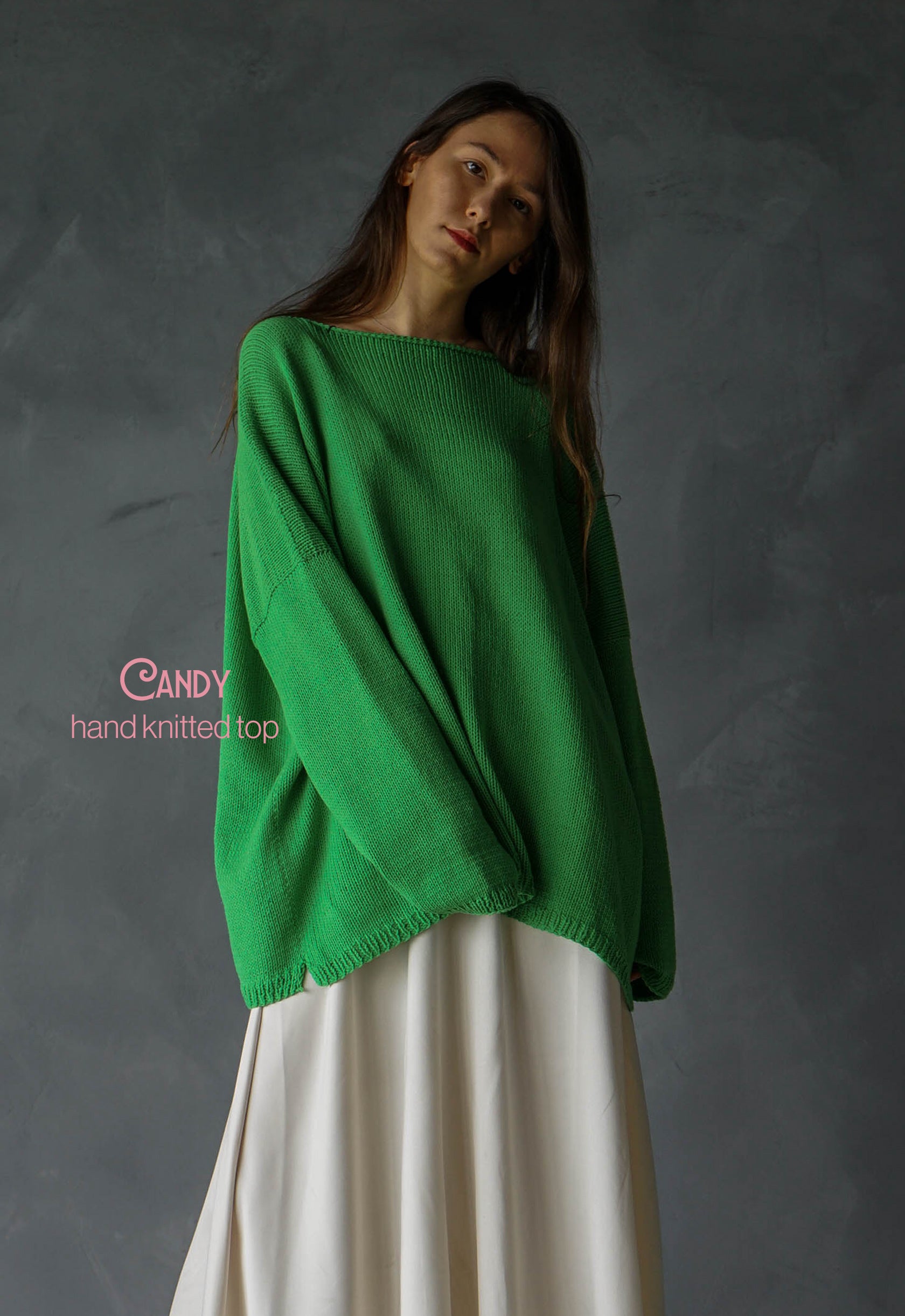 Candy Hand Knitted Top