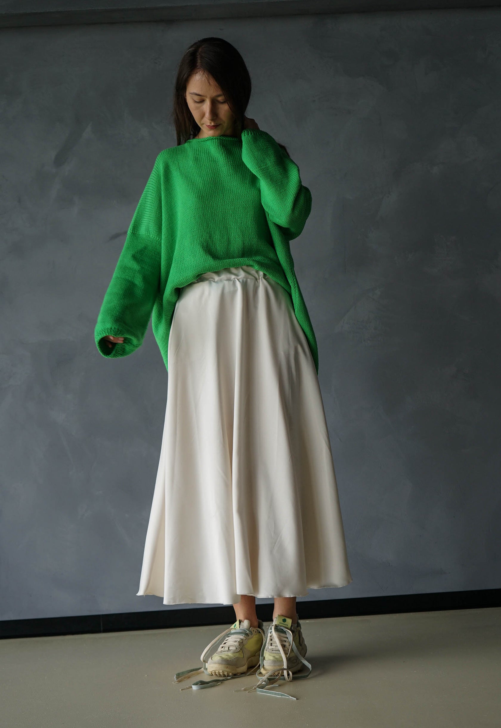 The Swan Satin Skirt