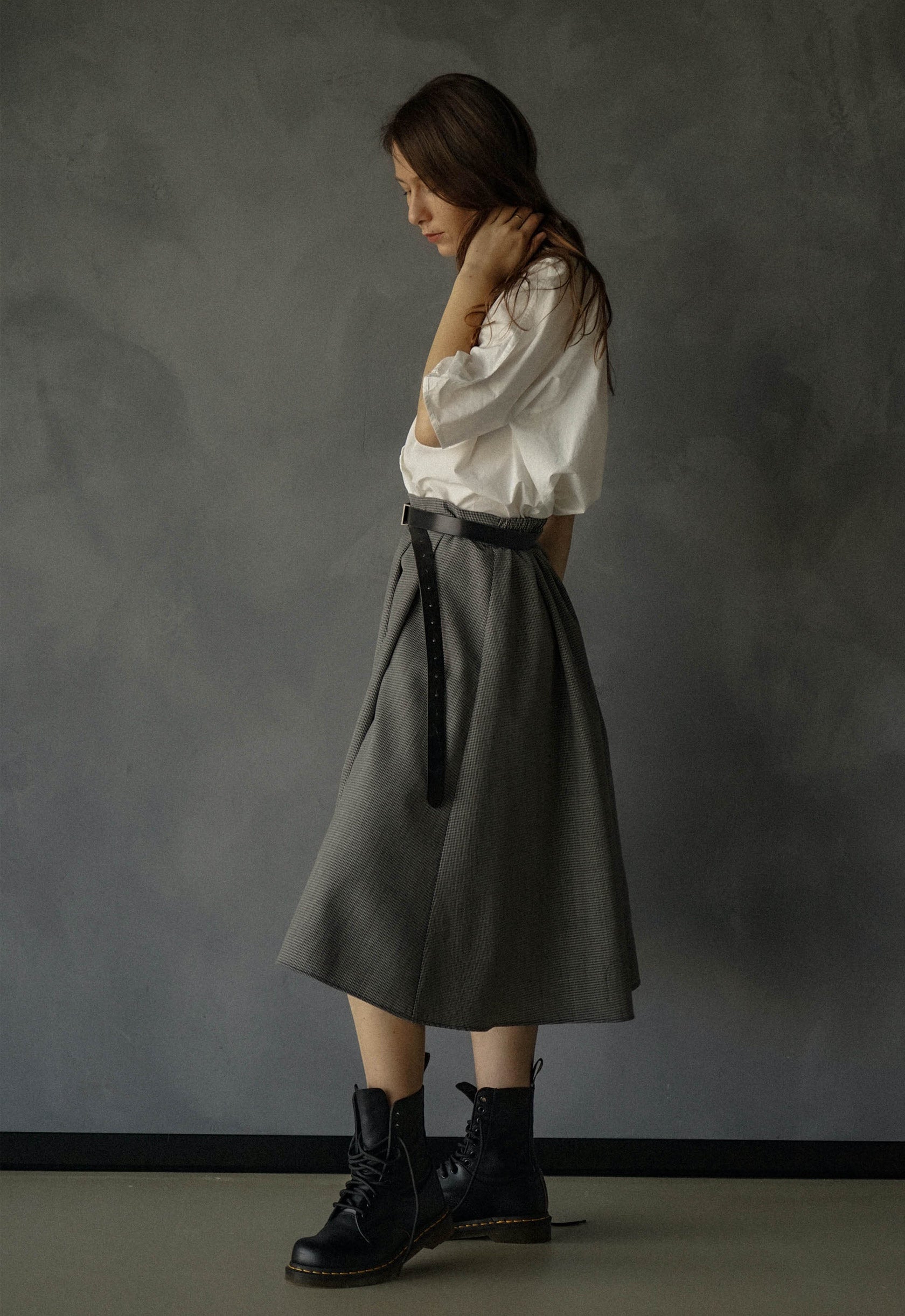 On Sight Pleated Skirt