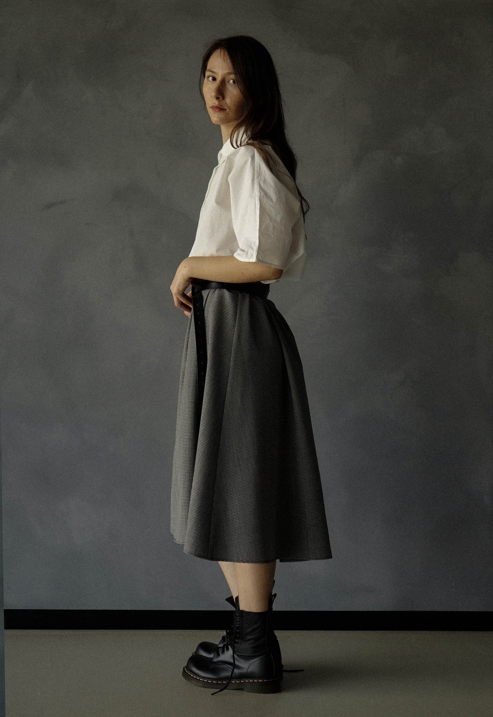 On Sight Pleated Skirt