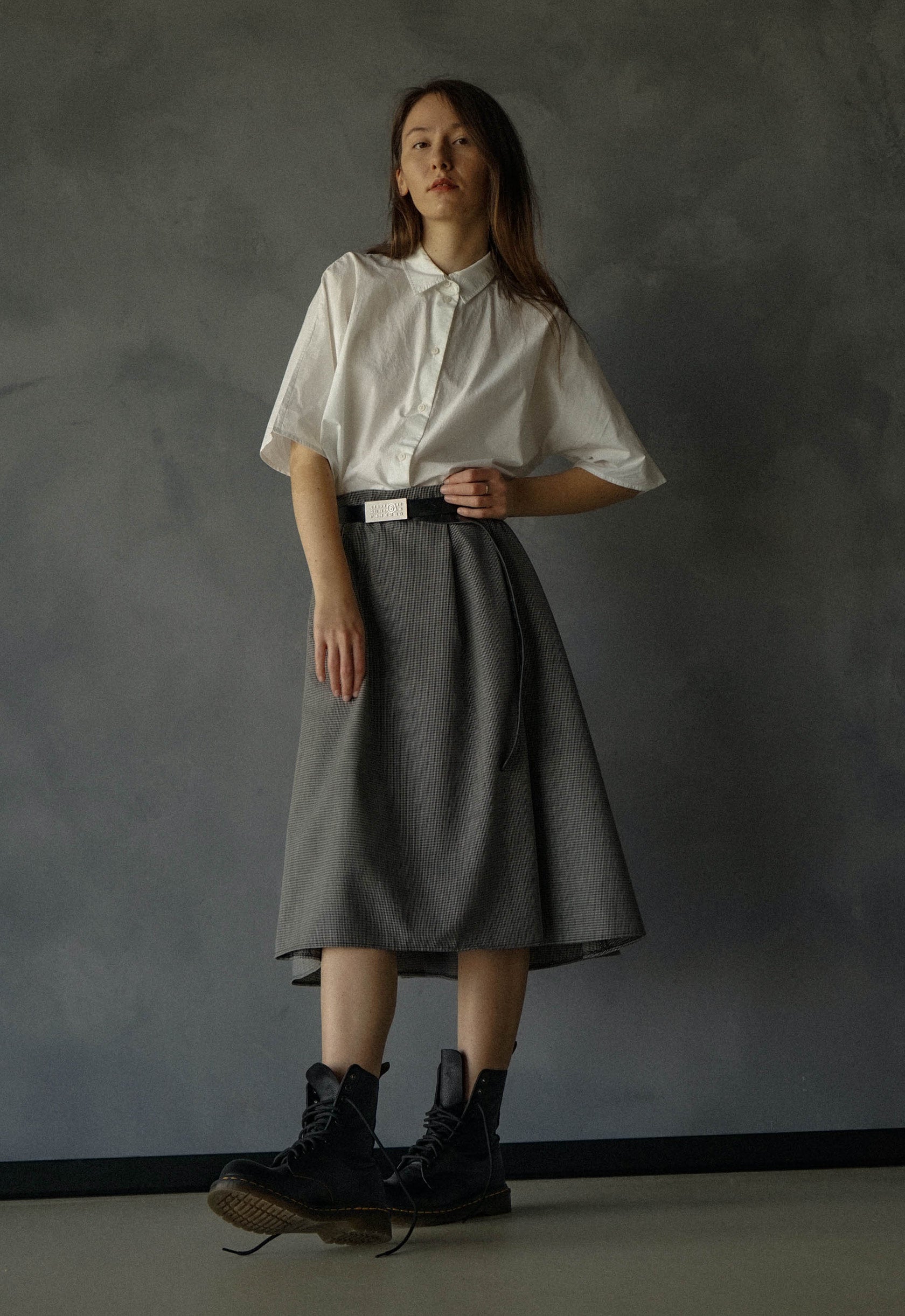 On Sight Pleated Skirt