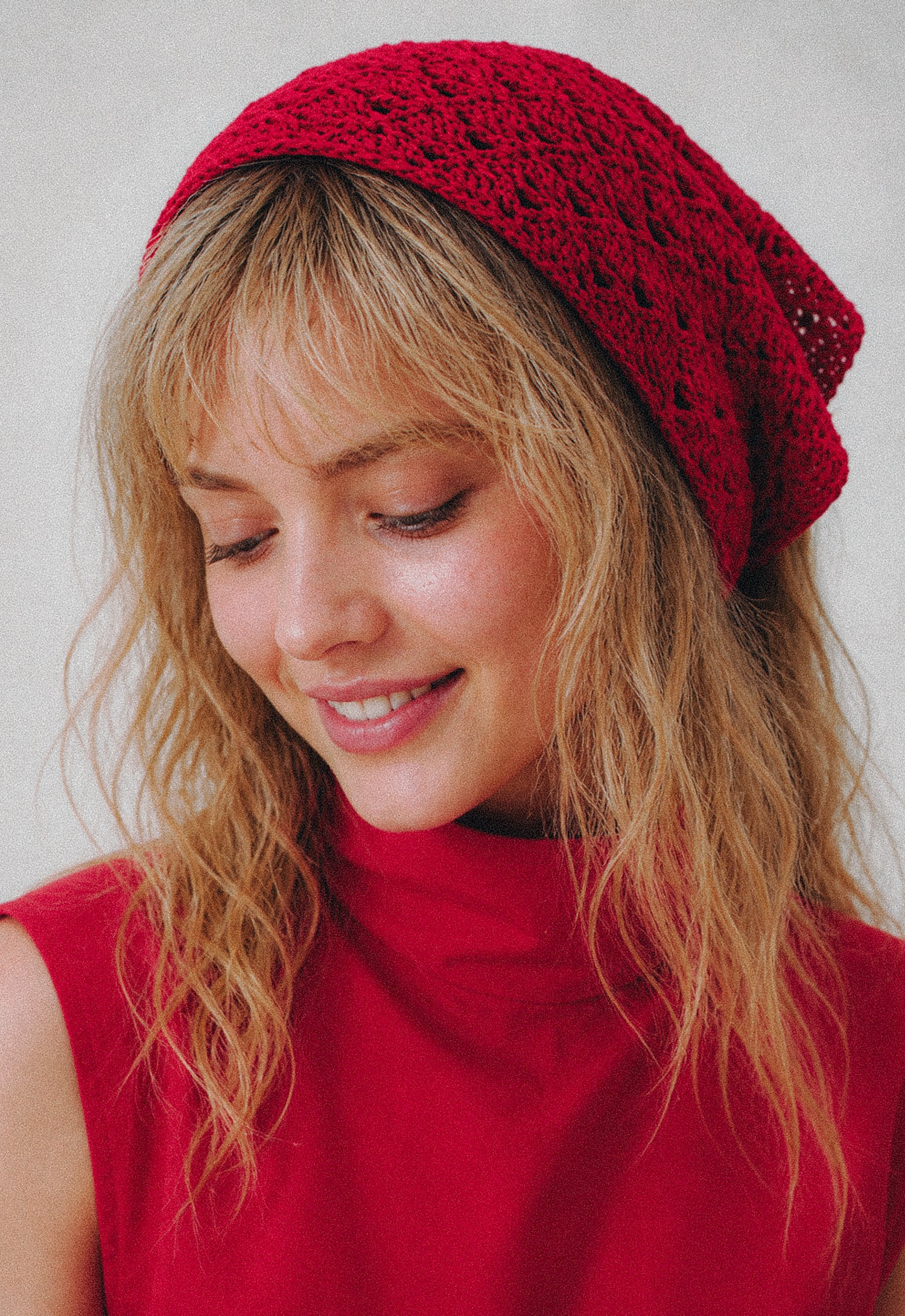 Le Petit Chaperon Hand Crochet Headscarf