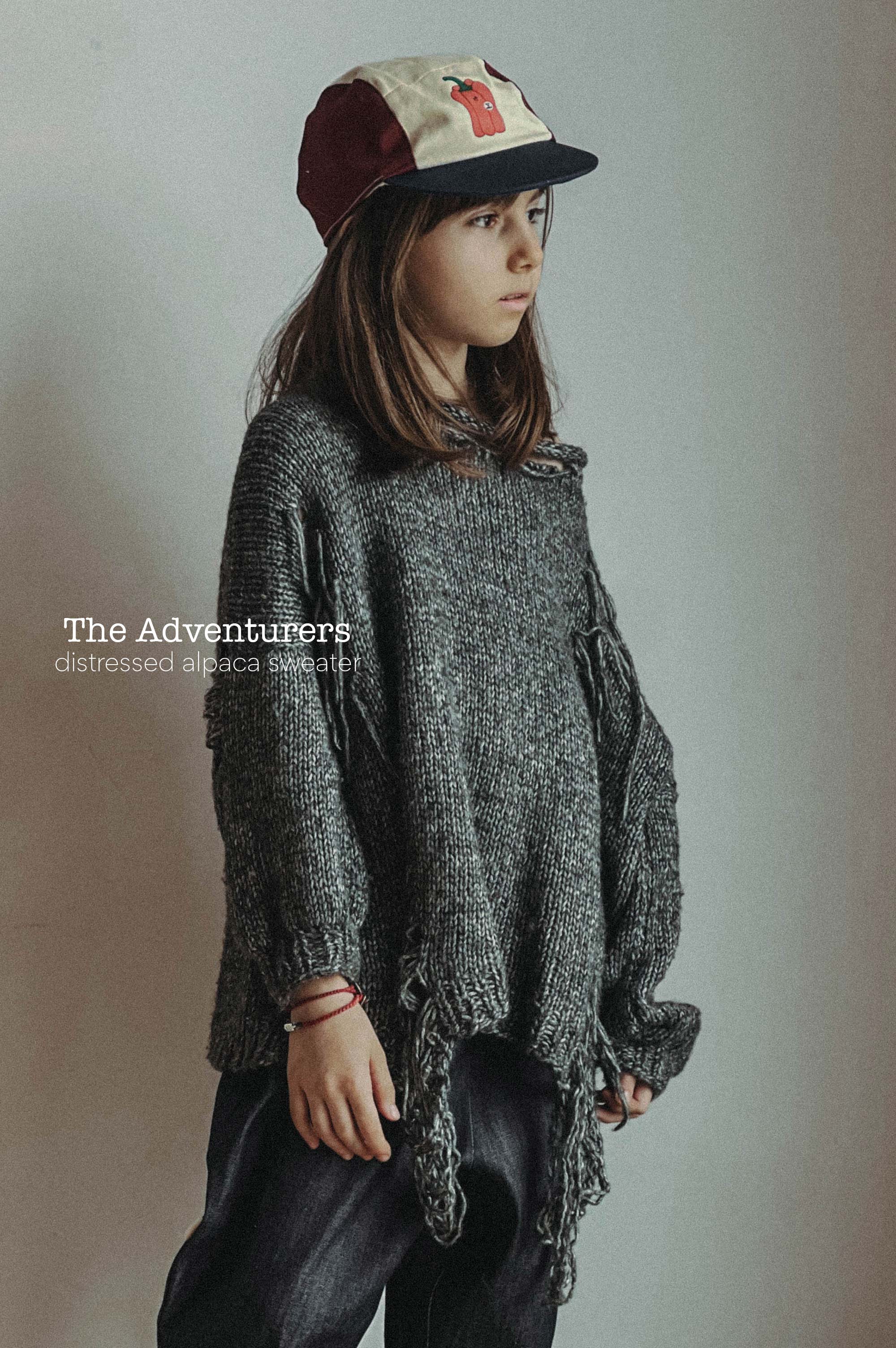 The Adventurers Alpaca Hand Knitted Sweater