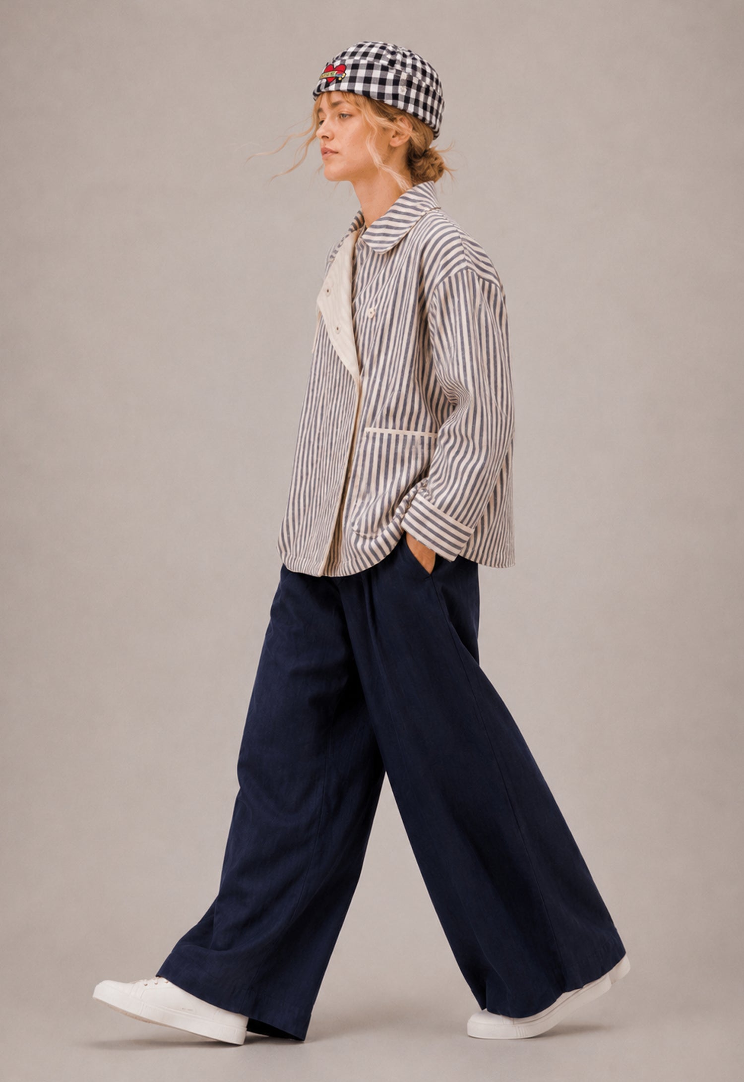 Portola organic cotton blazer