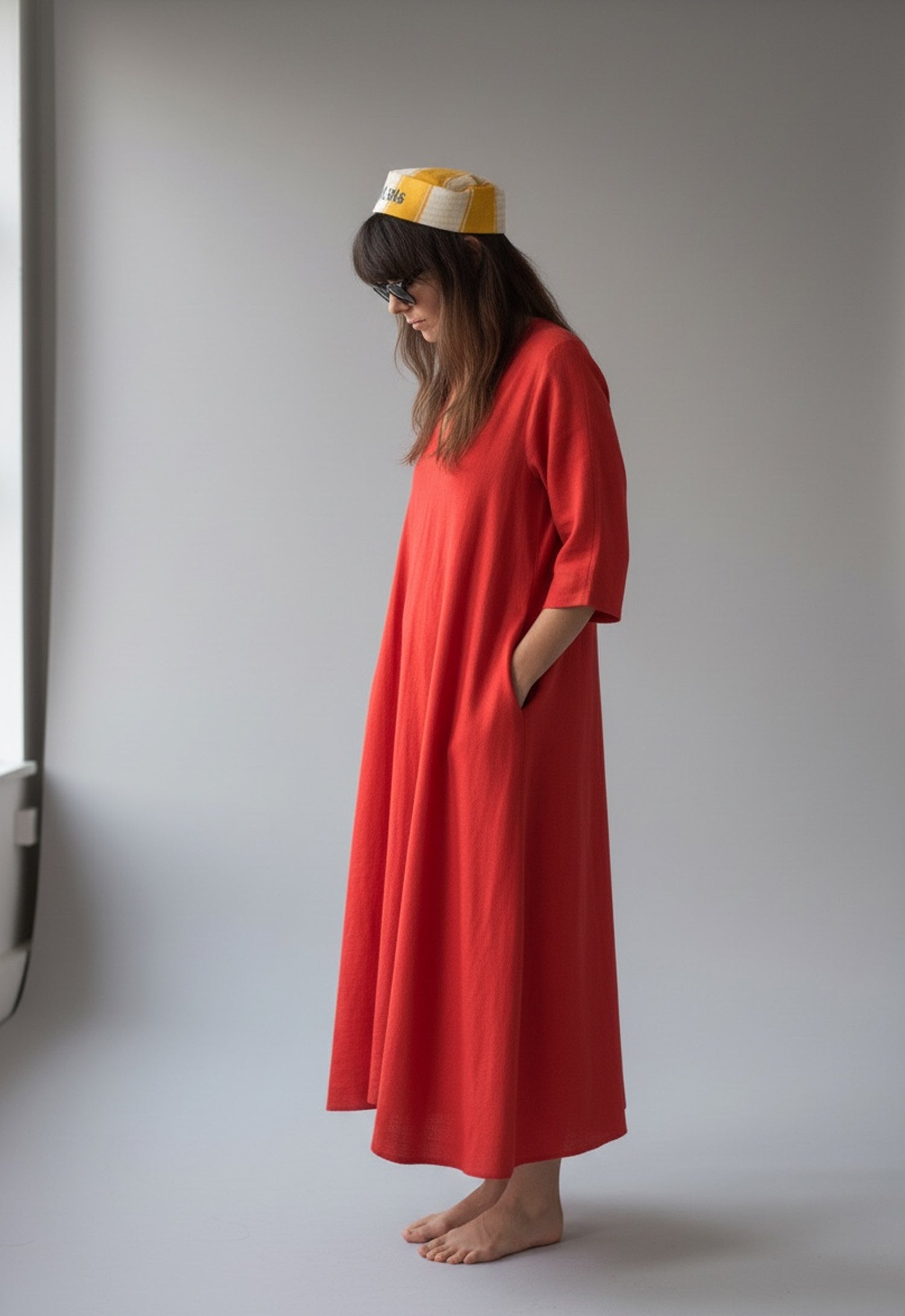Dahlia Linen Dress
