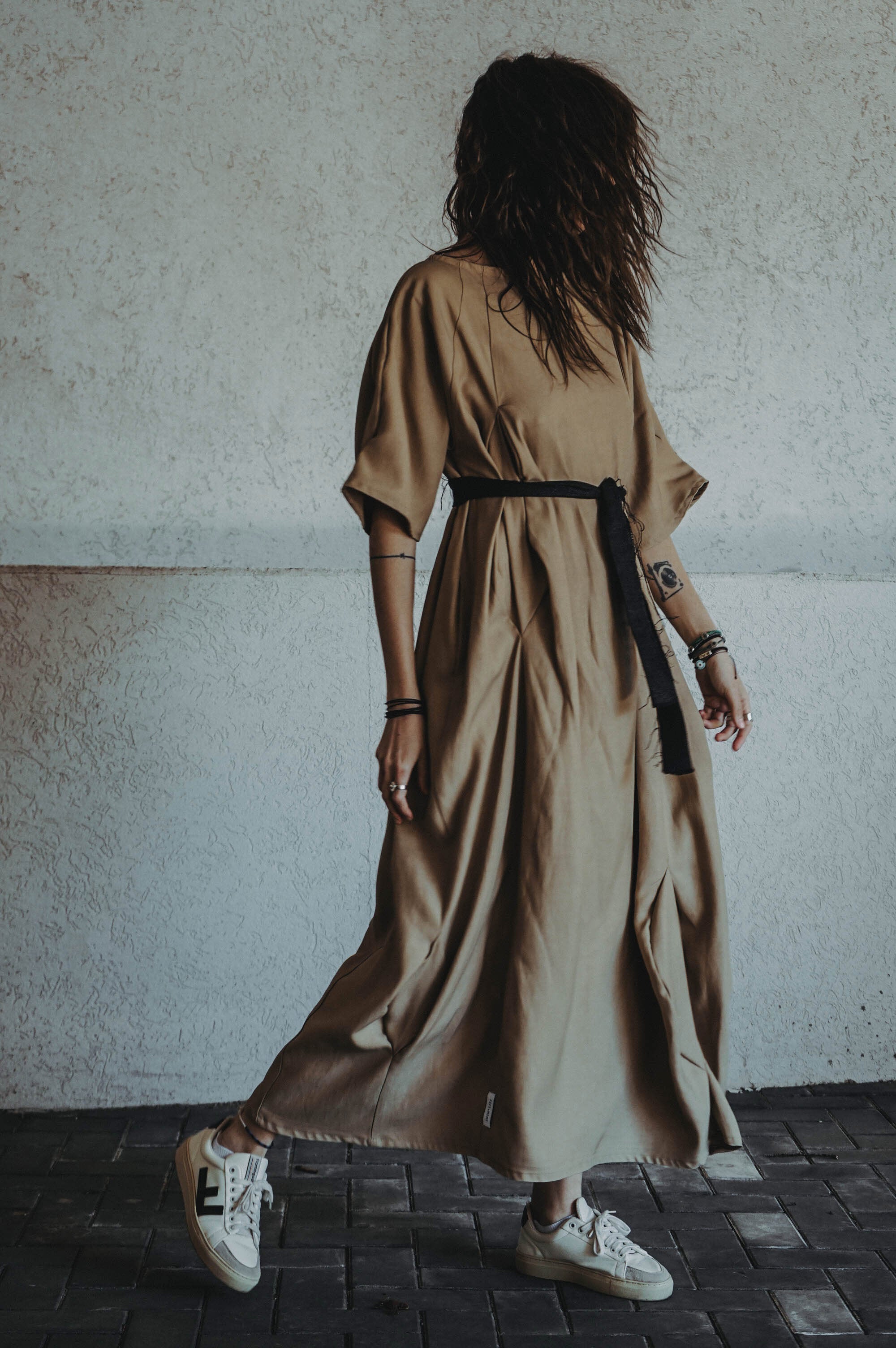 Until The Morning Silk & Cotton dress