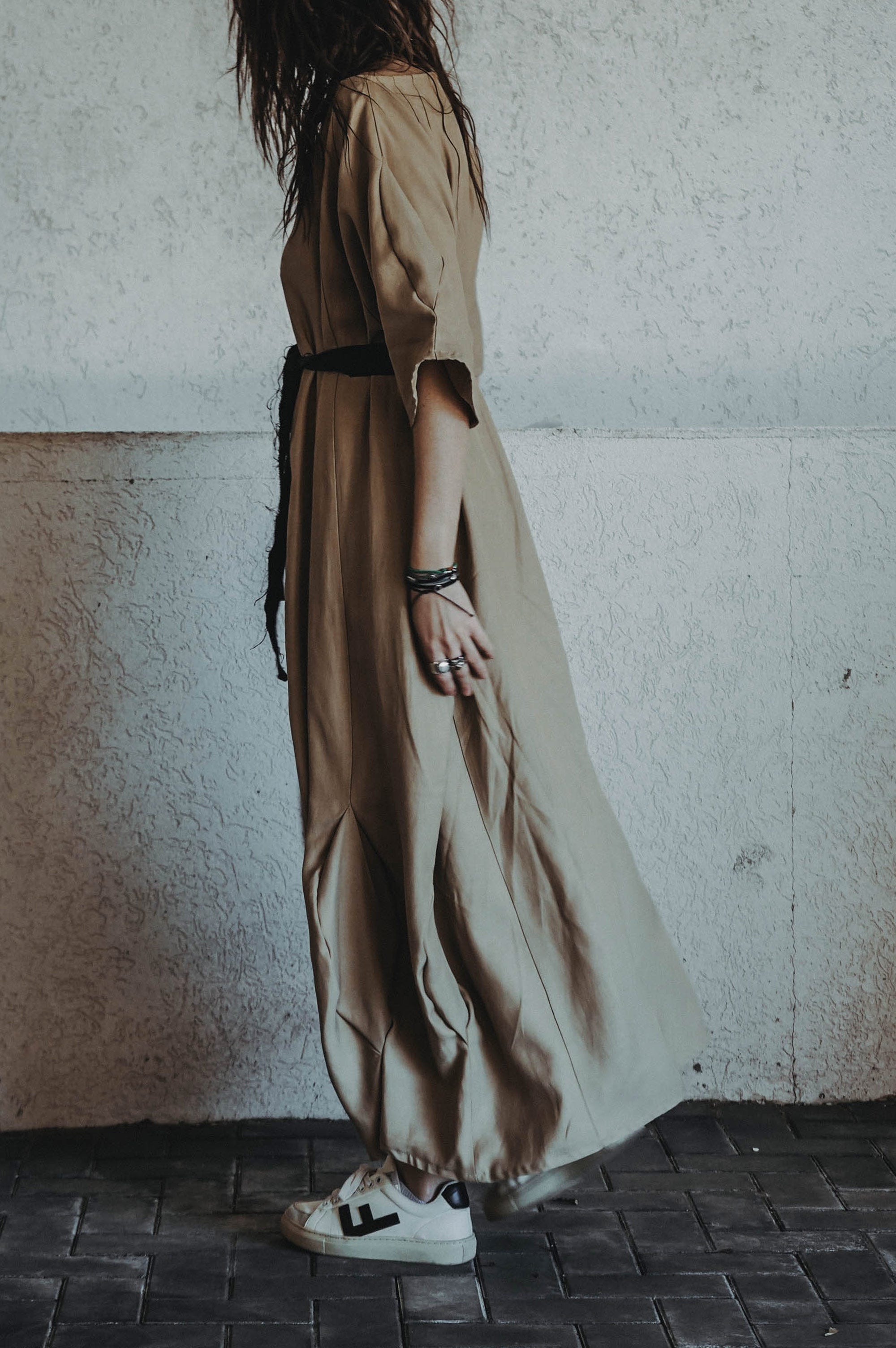 Until The Morning Silk & Cotton dress