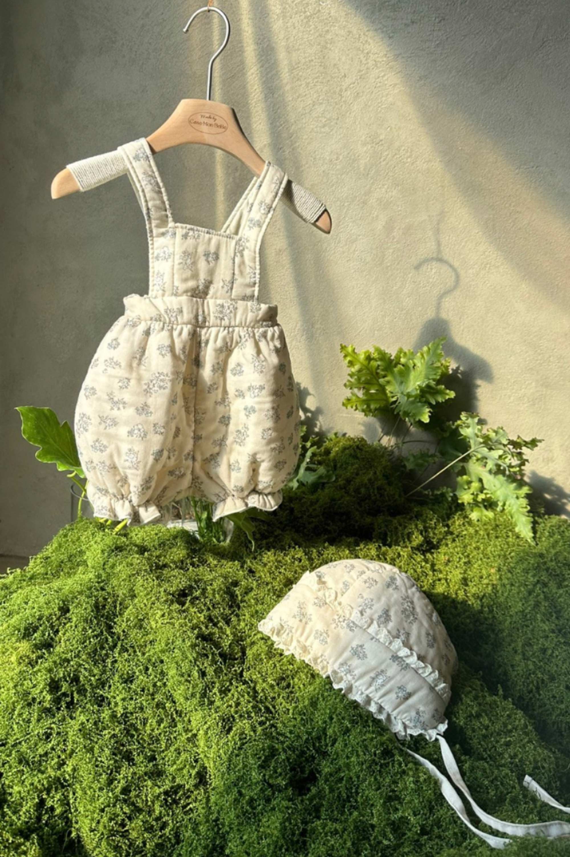 MonBebe Paded Flower Romper