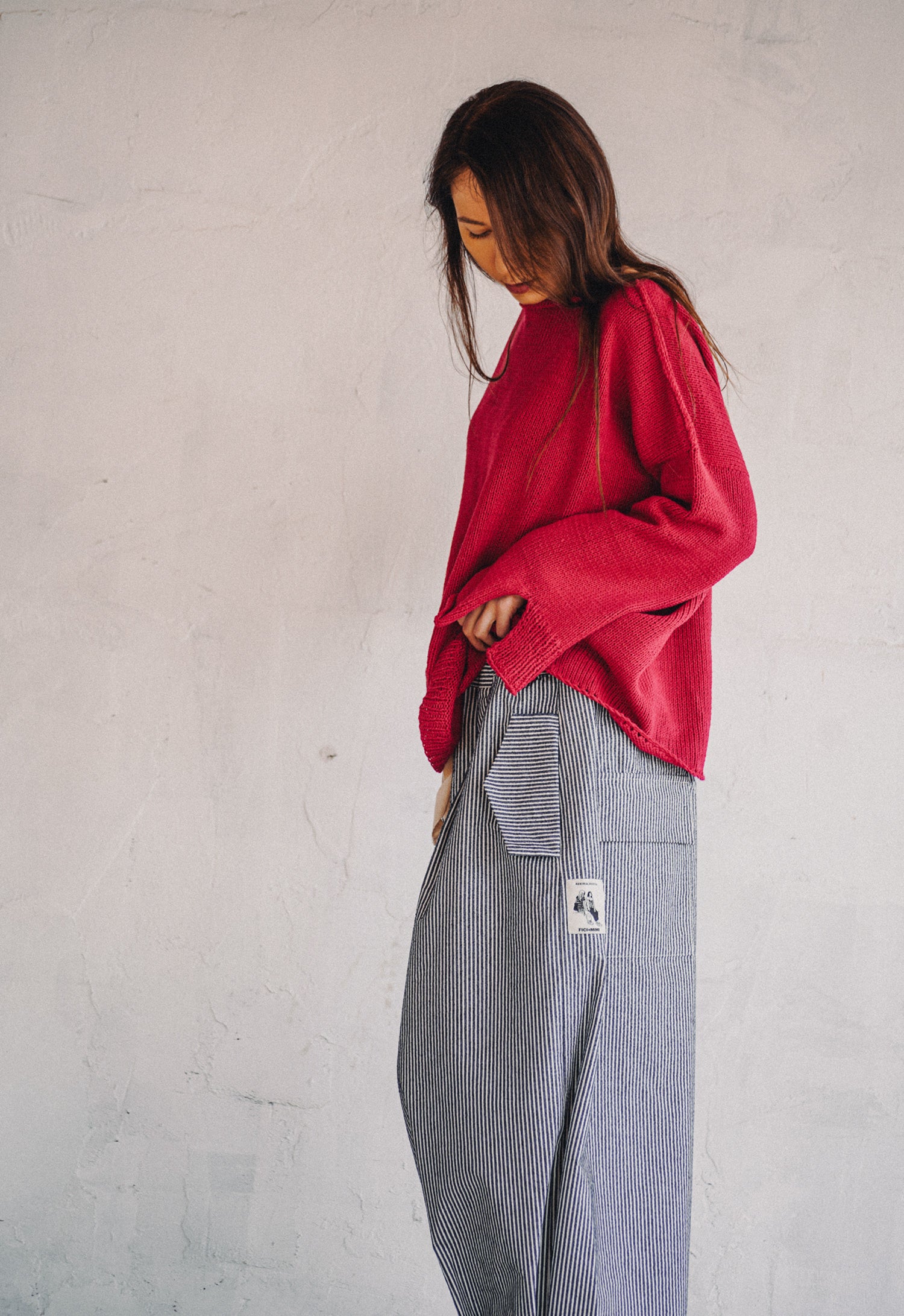 Misty Fire Hand Knitted Top