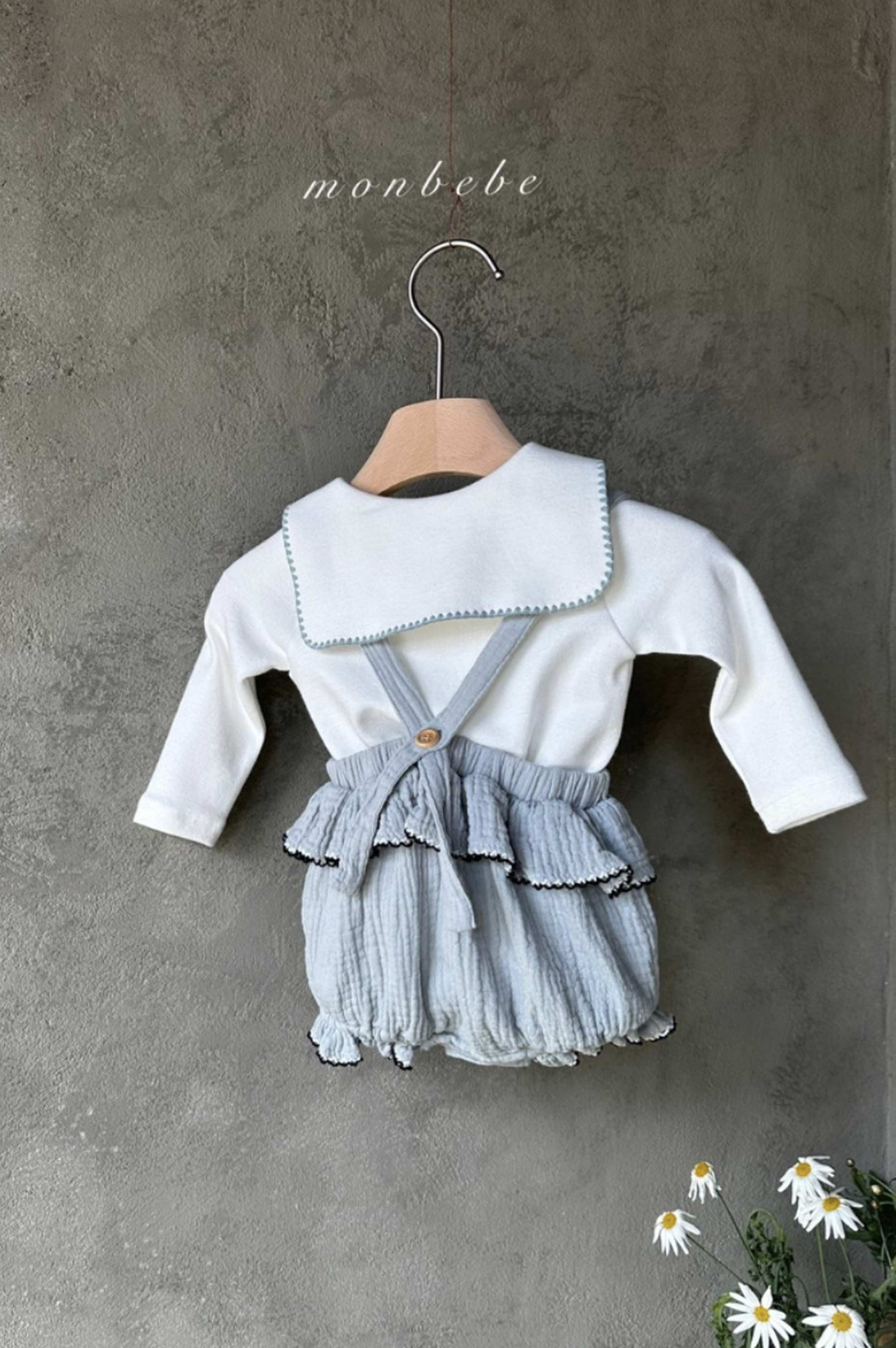 MonBebe Muslin Dungarees (3 colours)
