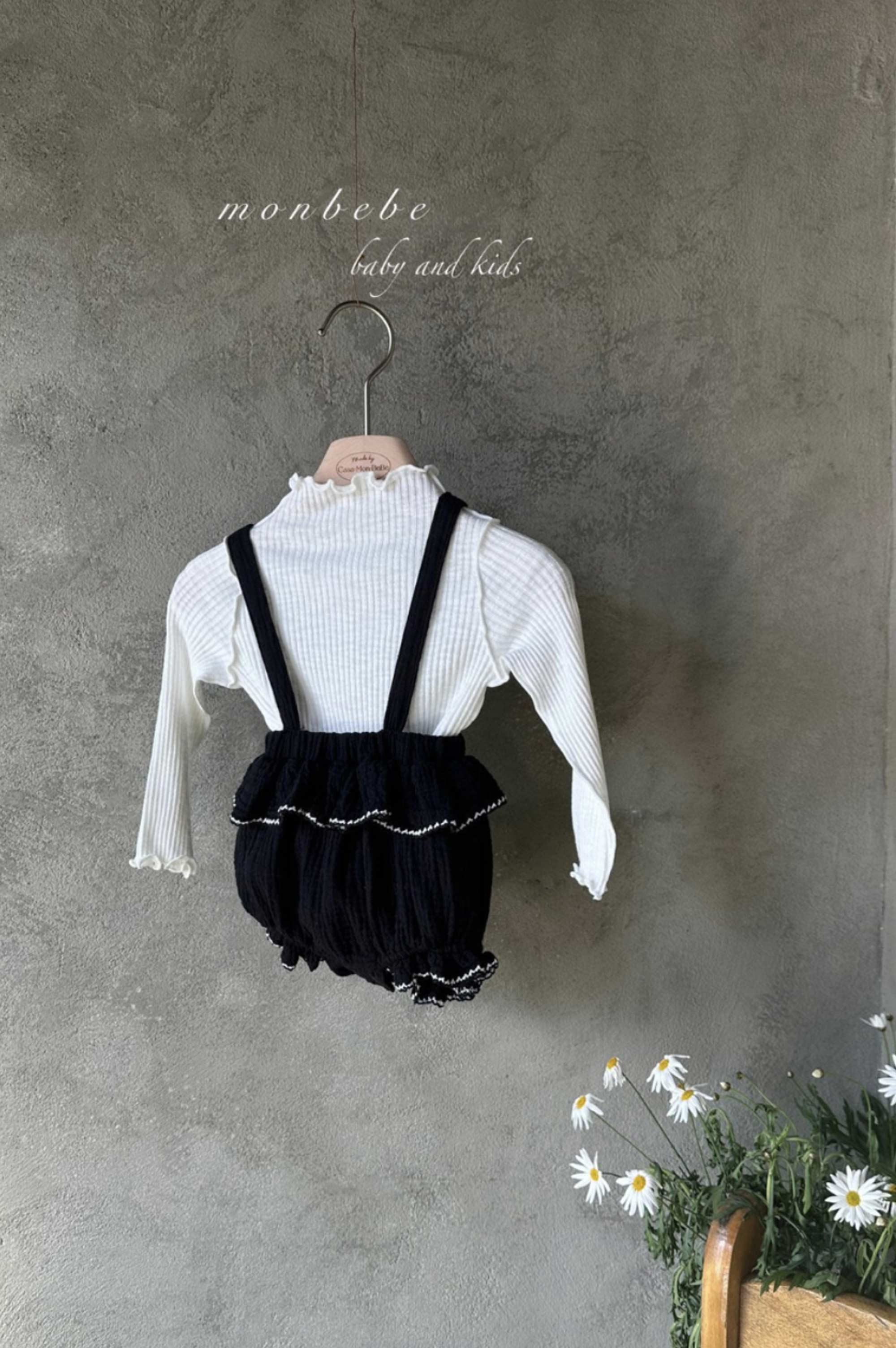 MonBebe Muslin Dungarees (3 colours)