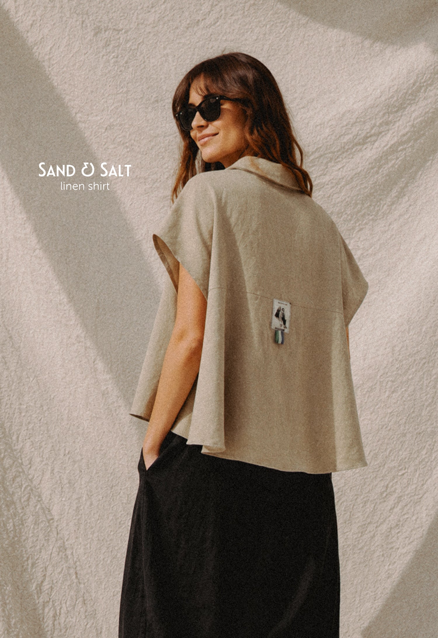 SAND & SALT LINEN SHIRT