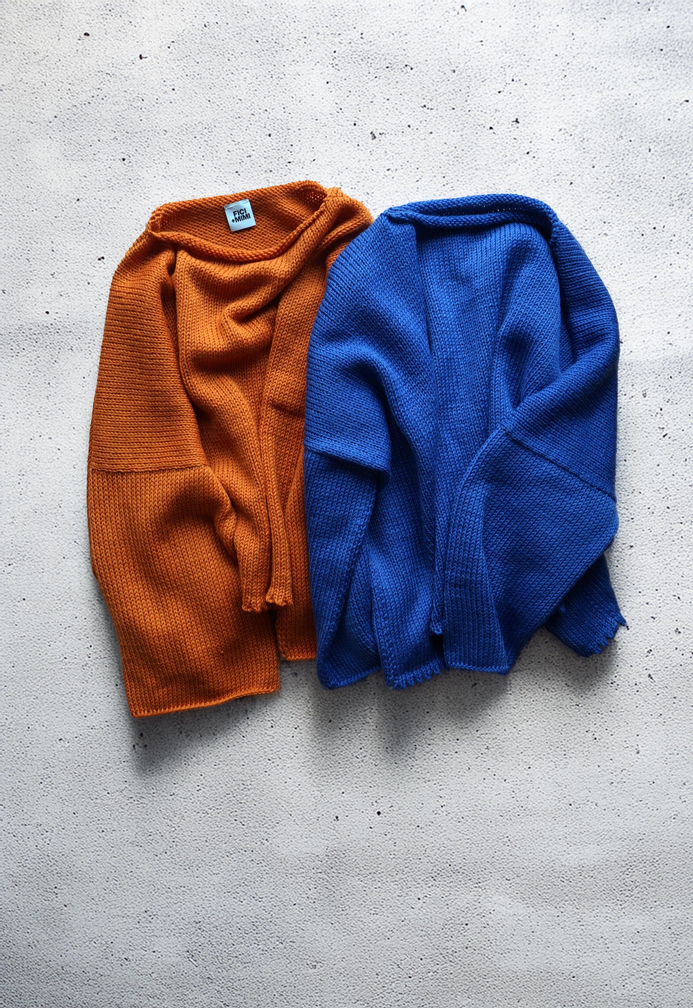 Harvest Loom Hand knitted Wool Top