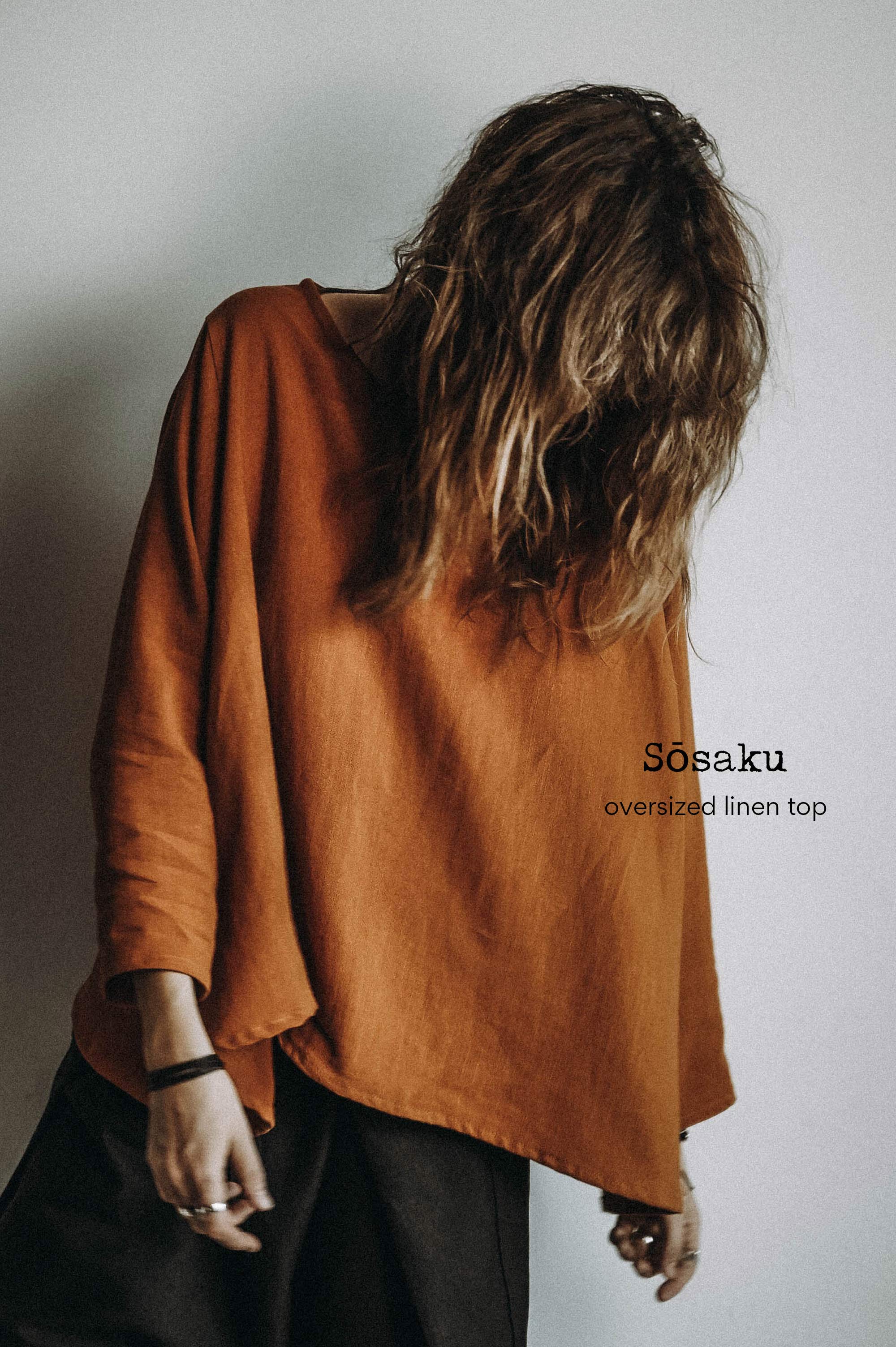 Sosaku Linen Top