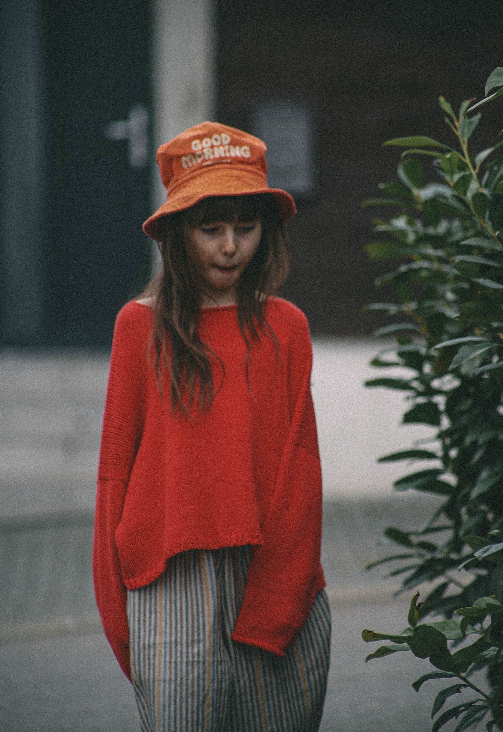 Cherry Hand Knitted Top