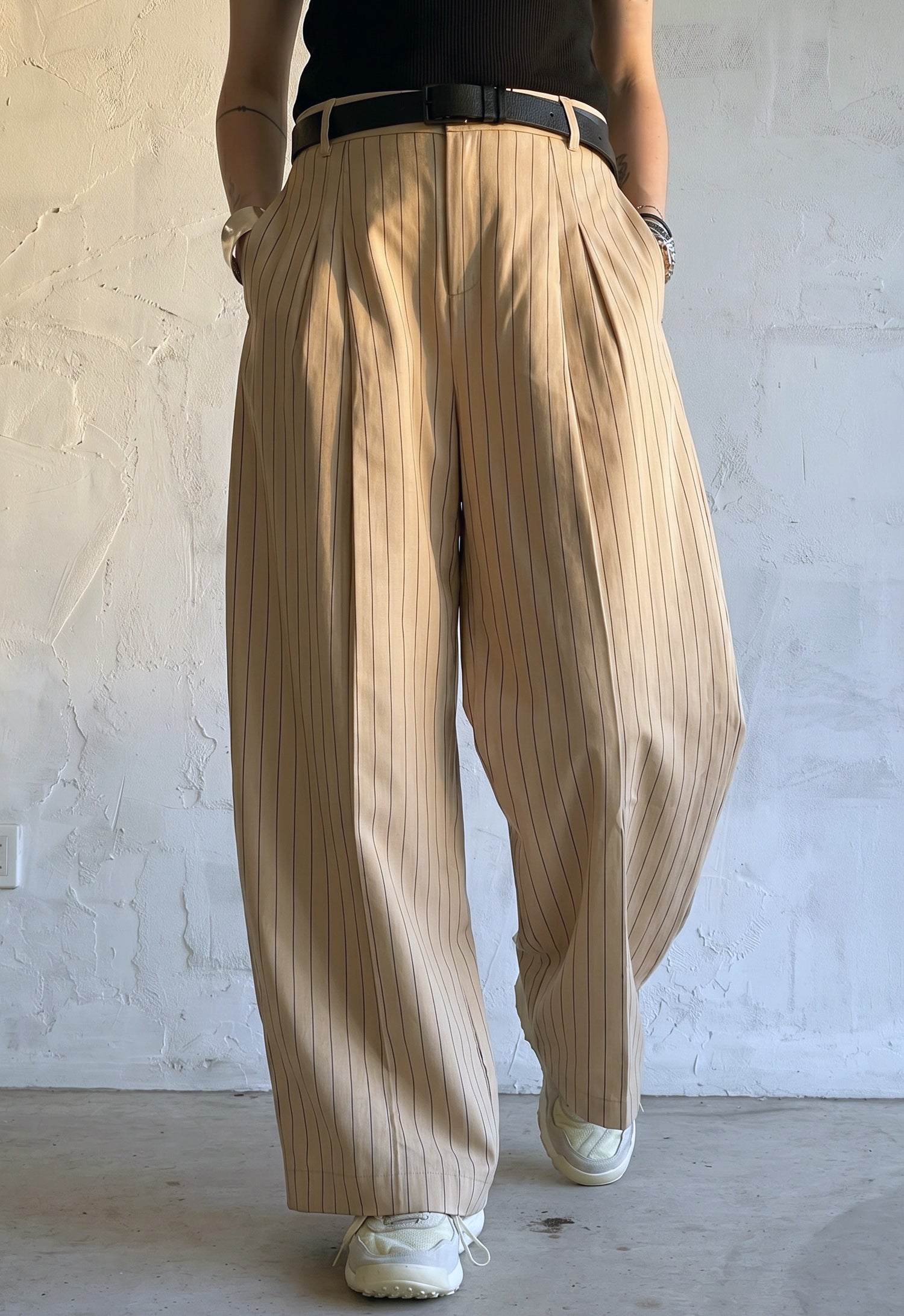 Pleated Trousers