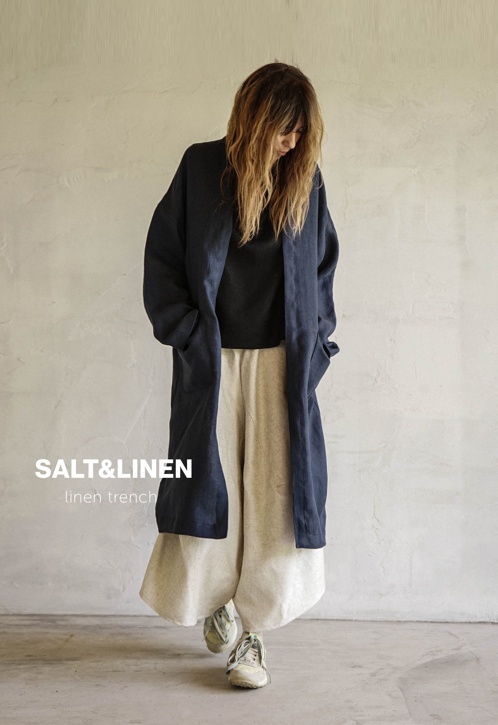 SALT & LINEN TRENCH