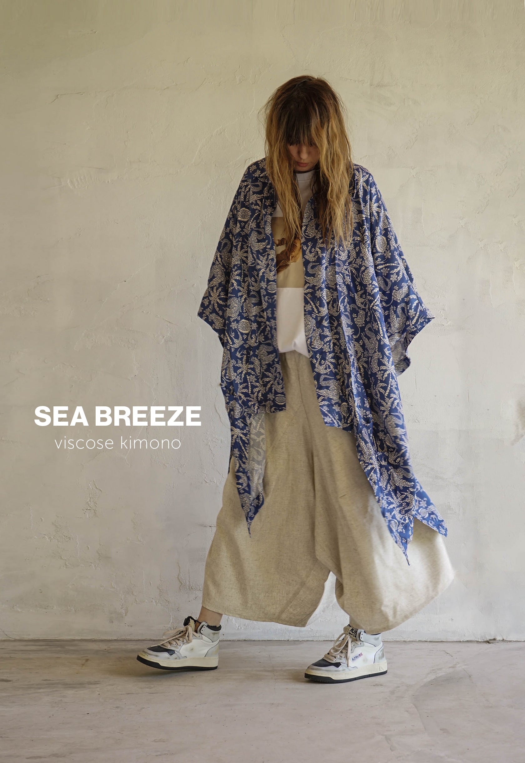 Sea Breeze Kimono