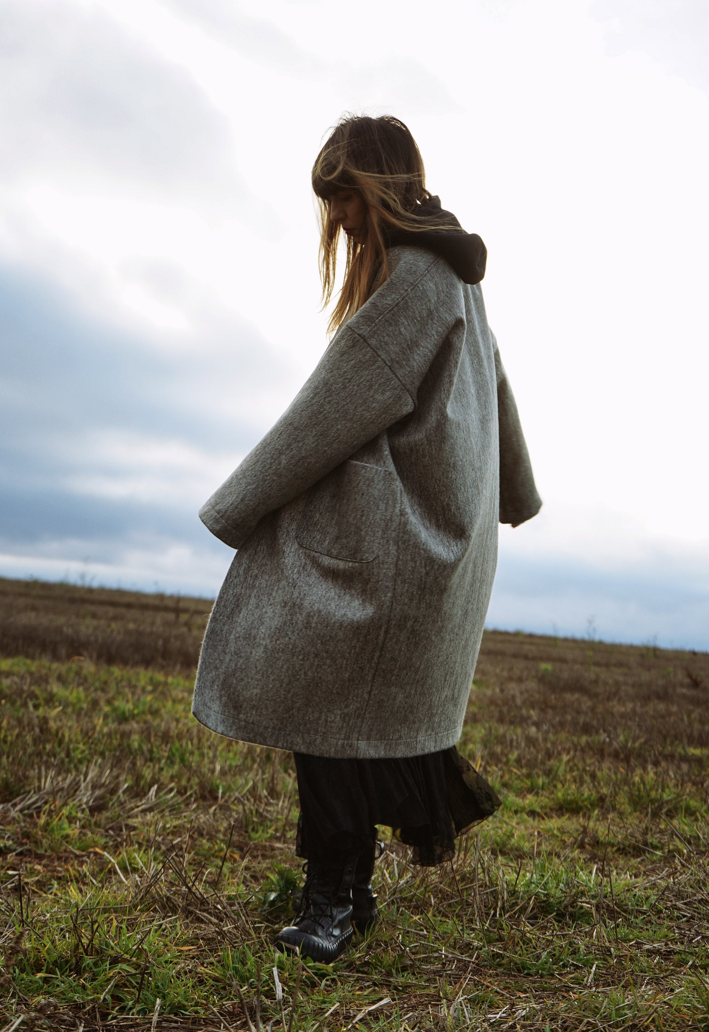Meadow Hush Wool Coat