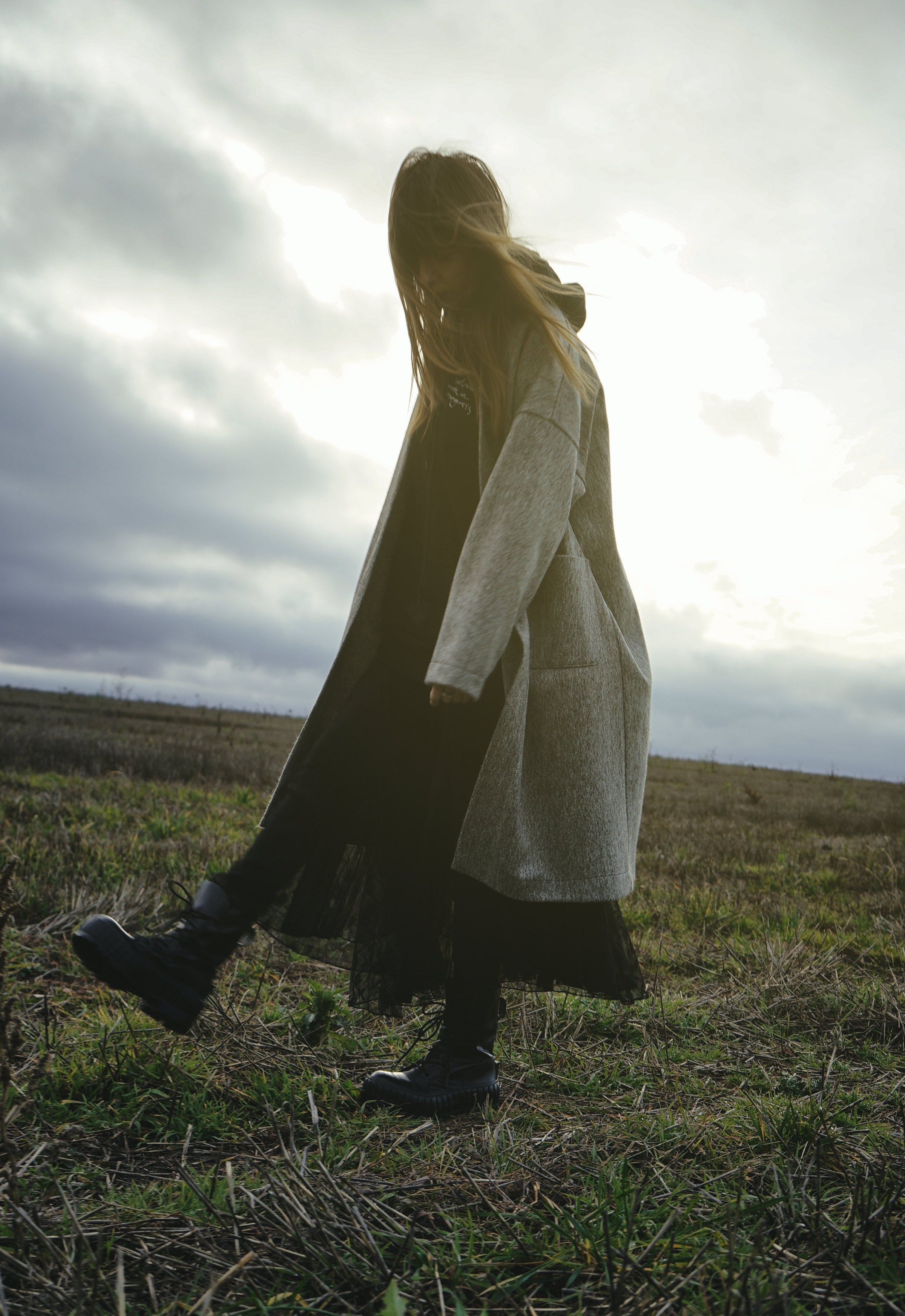 Meadow Hush Wool Coat