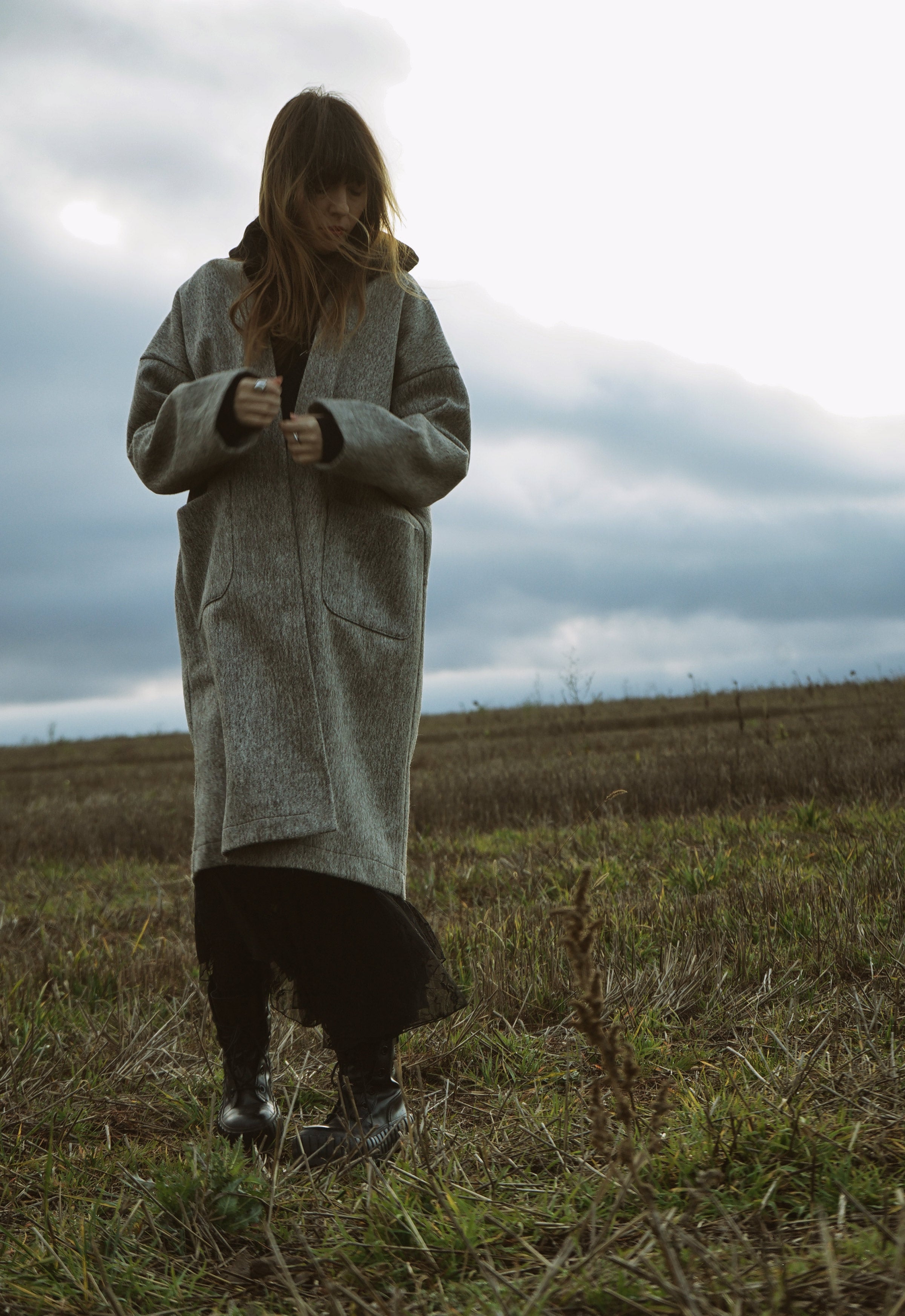 Meadow Hush Wool Coat