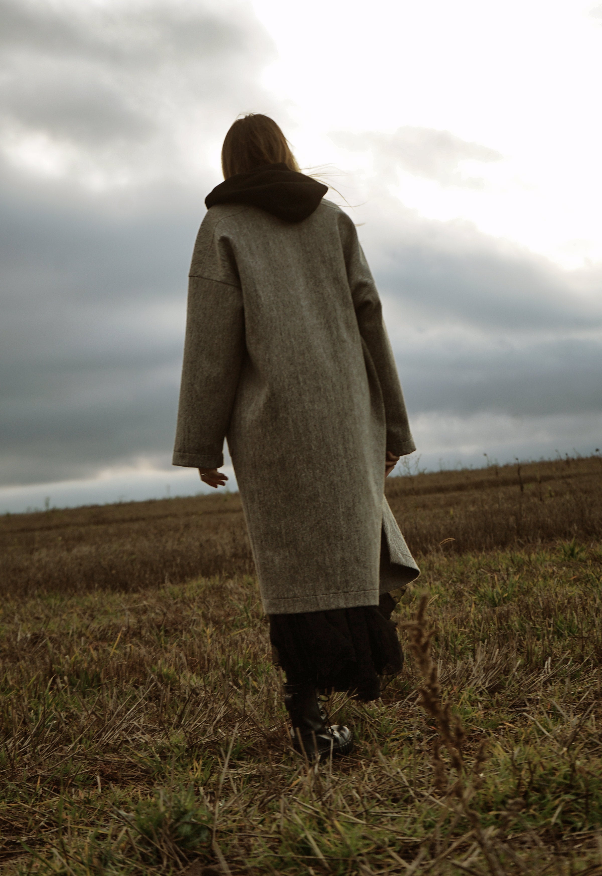 Meadow Hush Wool Coat