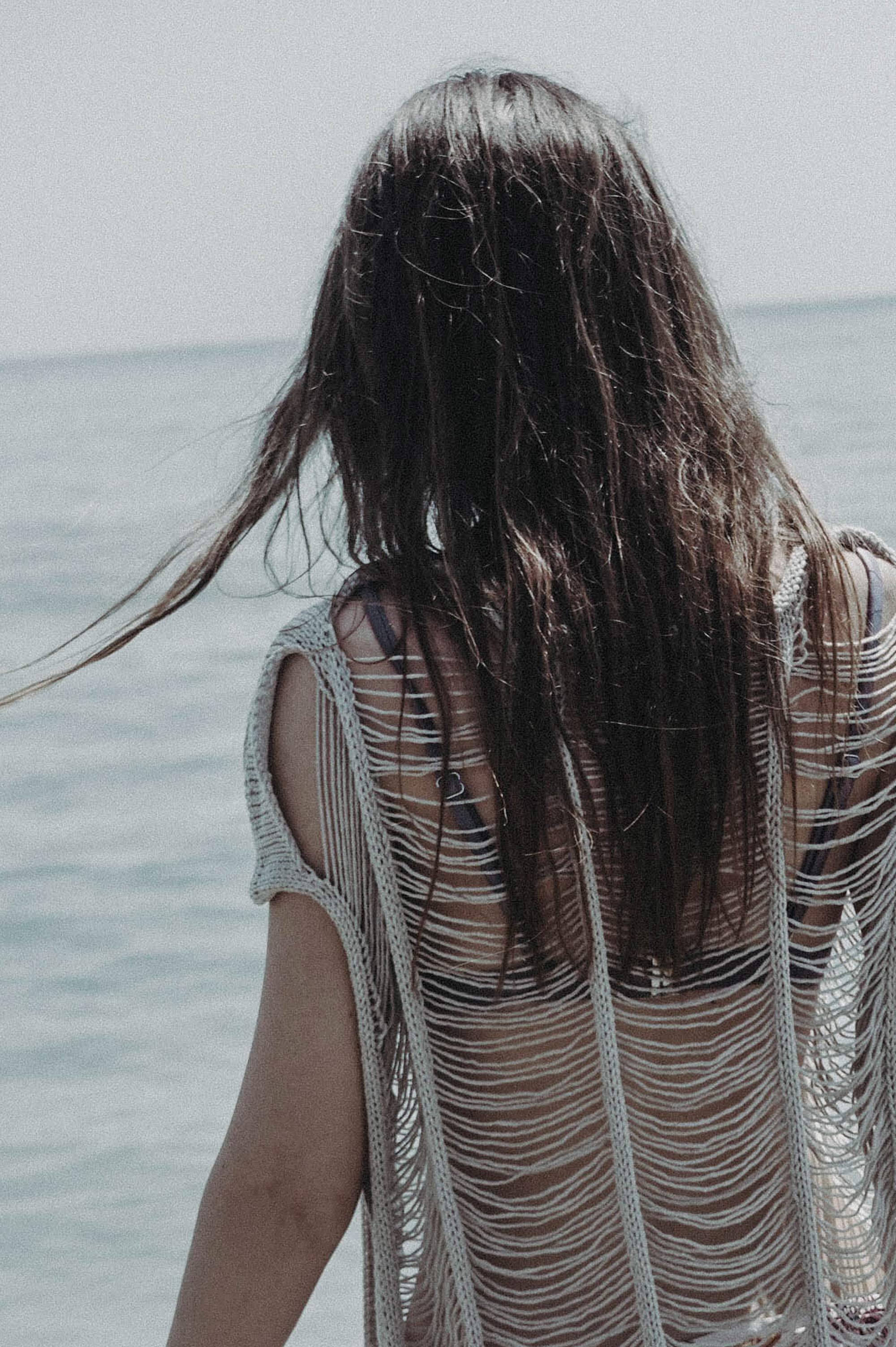 The Sea Hand Knitted Top/Dress