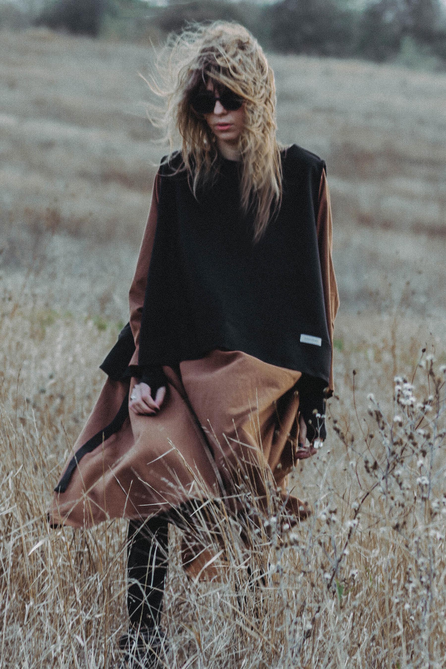 Sleeveless wool vest