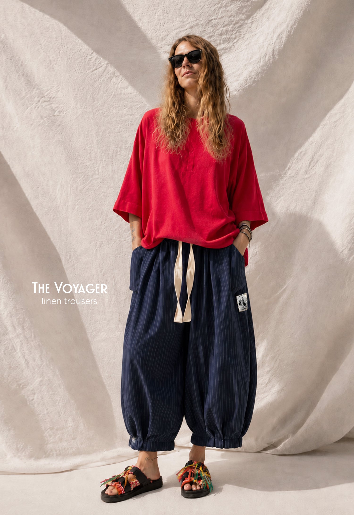 The Voyager Linen Trousers