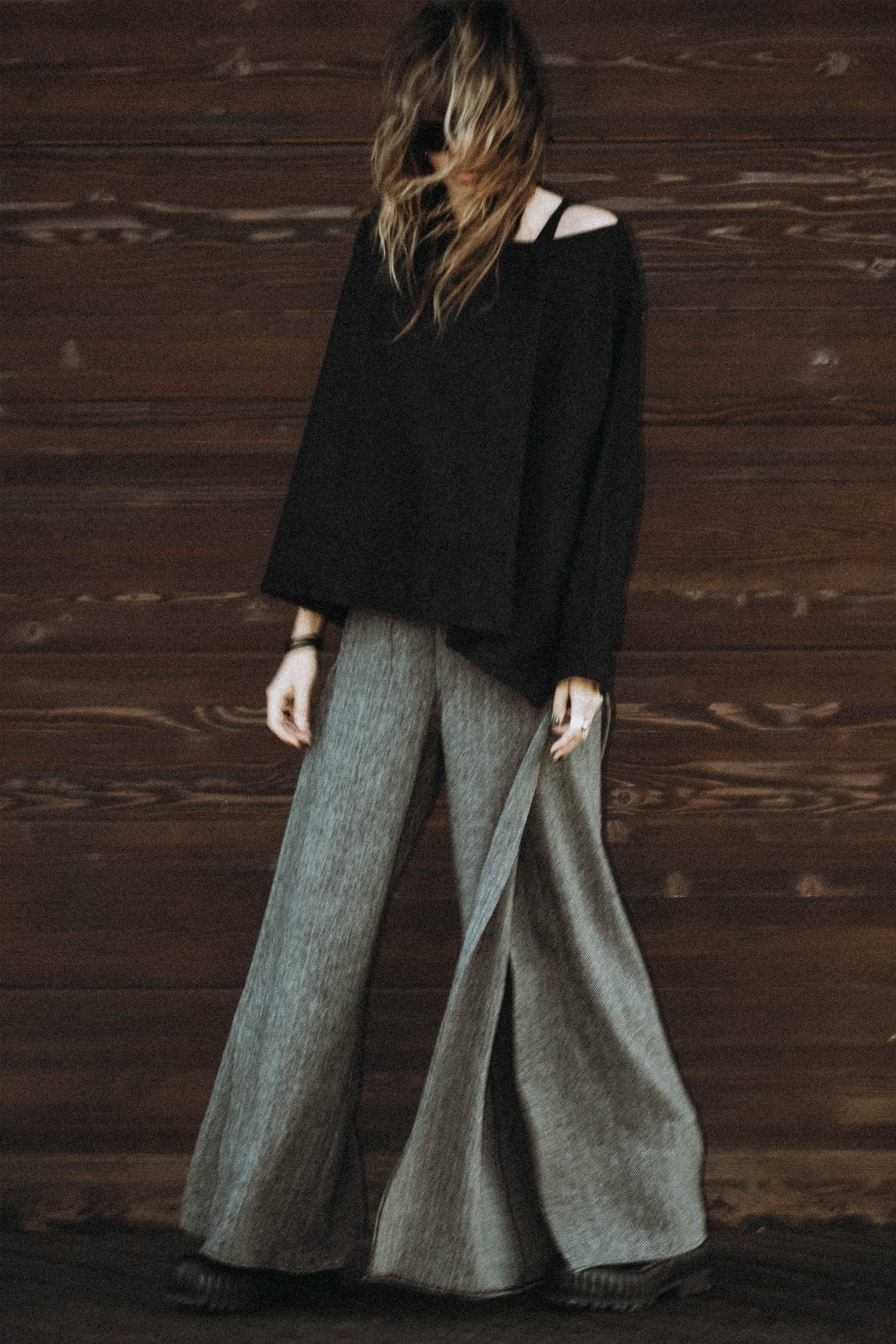 The Magnetic Needle Wool Trousers