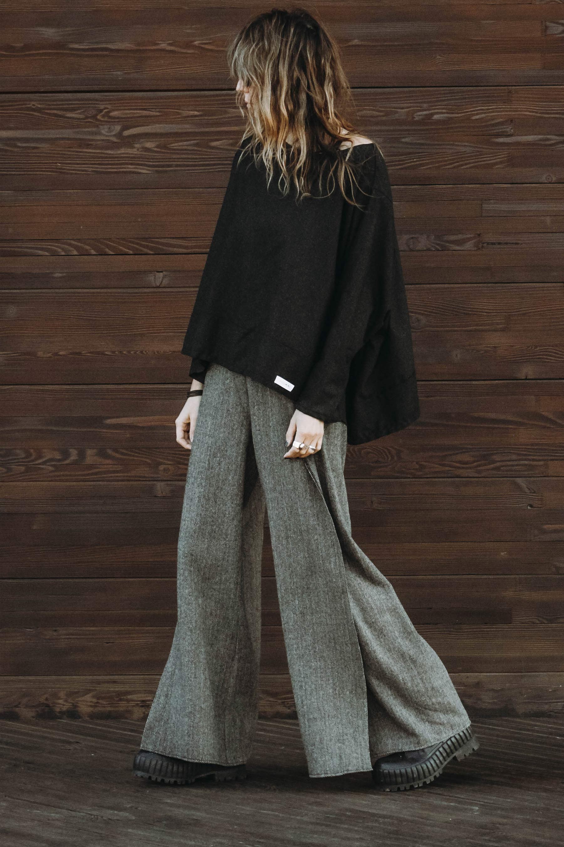 The Magnetic Needle Wool Trousers
