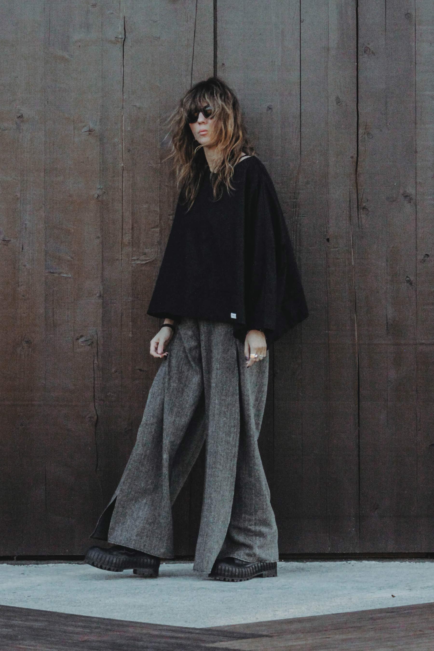 The Magnetic Needle Wool Trousers