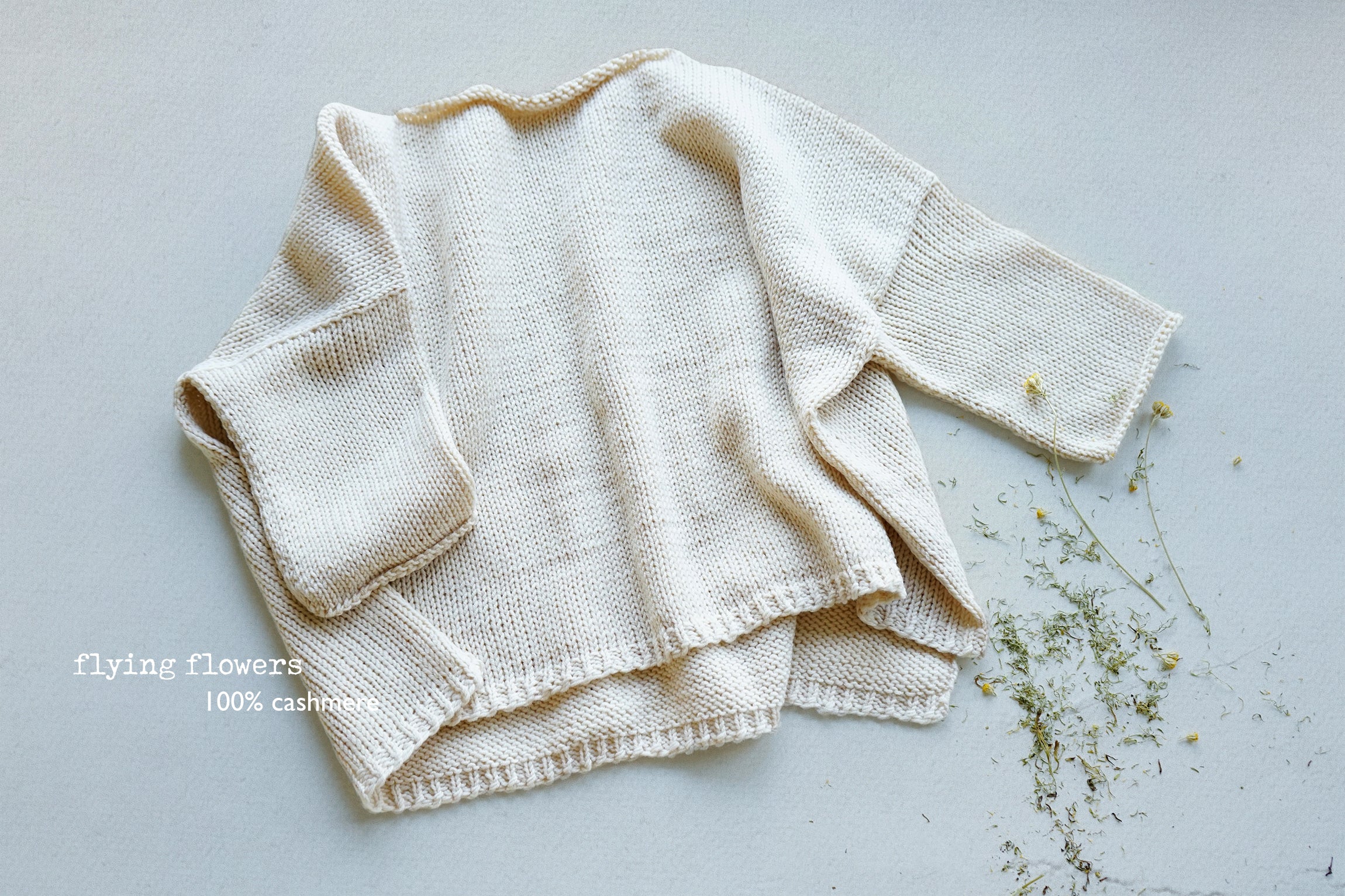 Cashmere oversized top