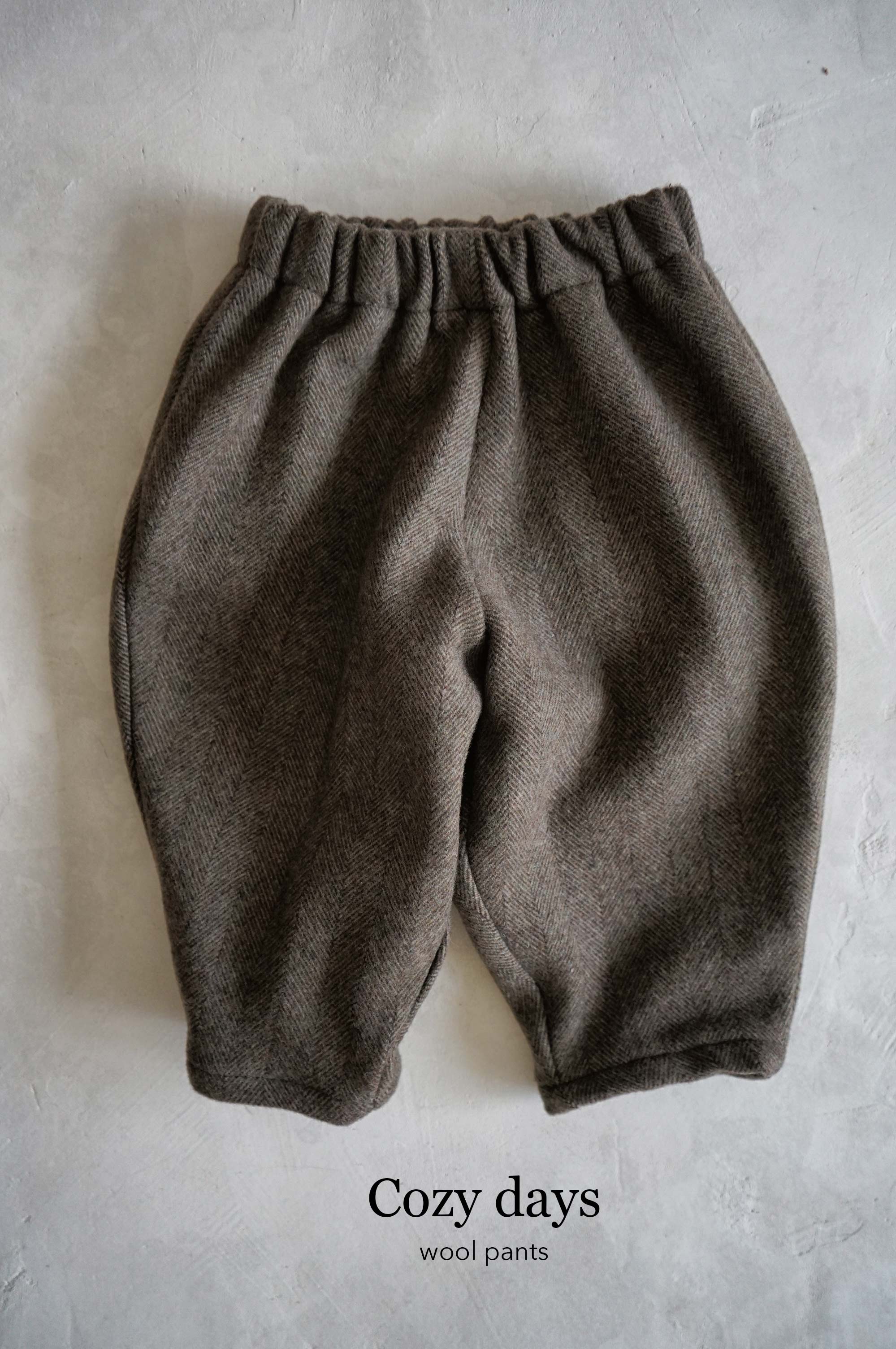 Cozy days wool pants