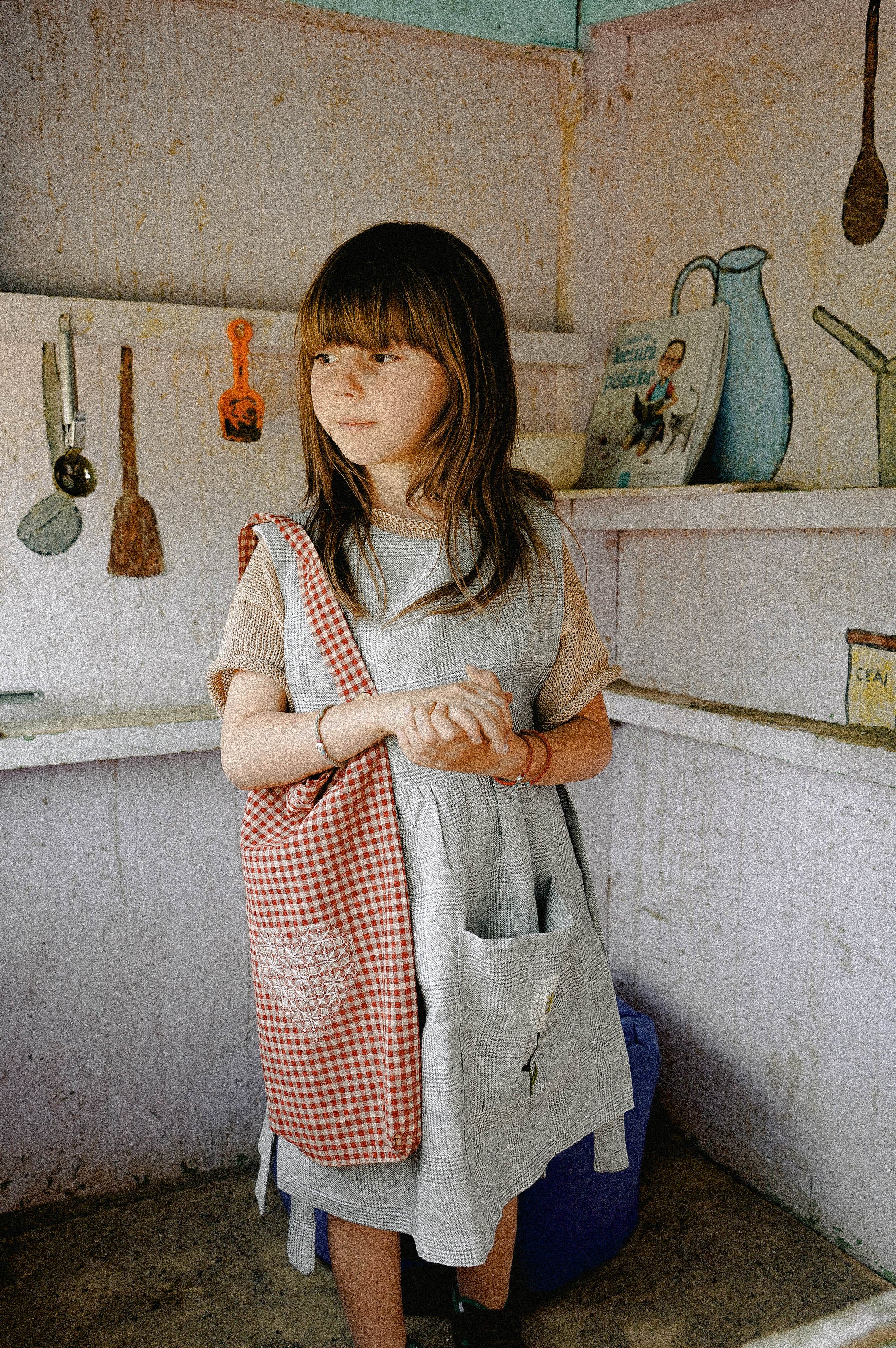 Hand made linen dress