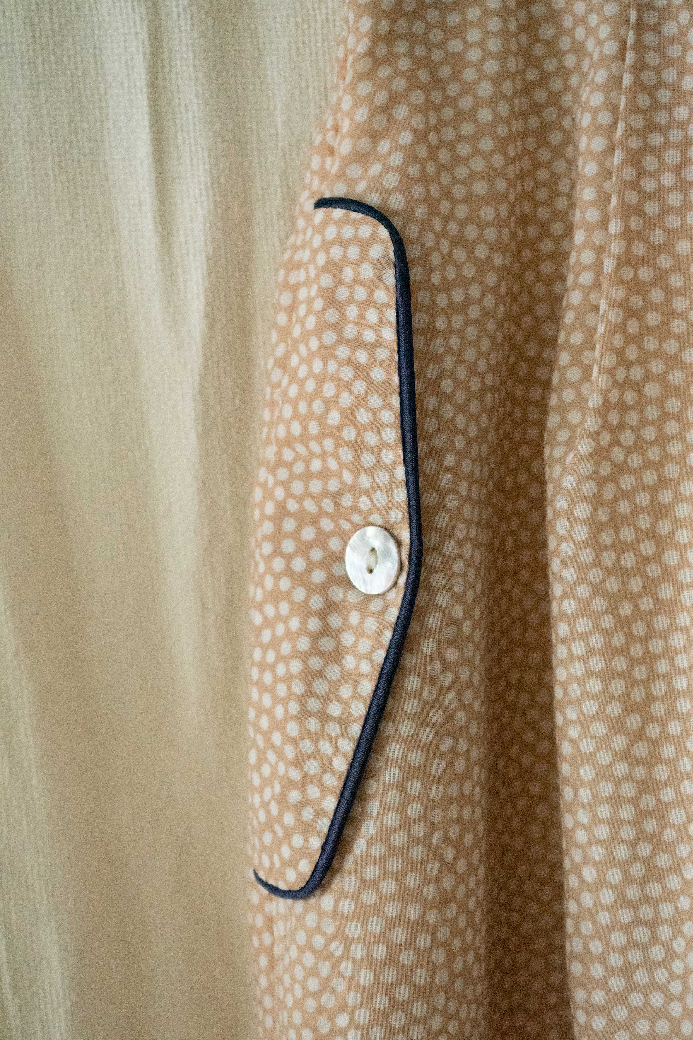 Tiny sand cotton skirt