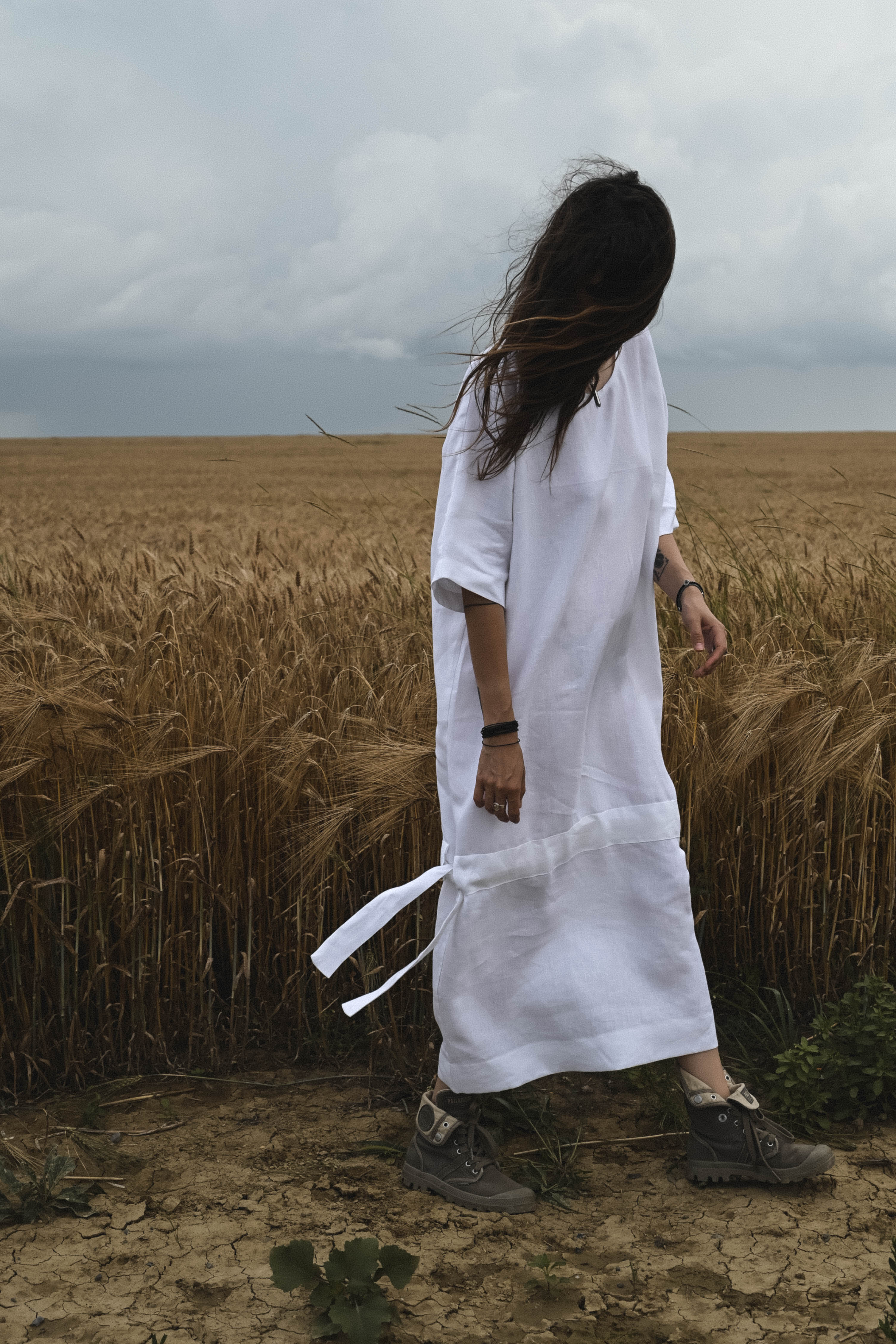 Heritage Linen Dress