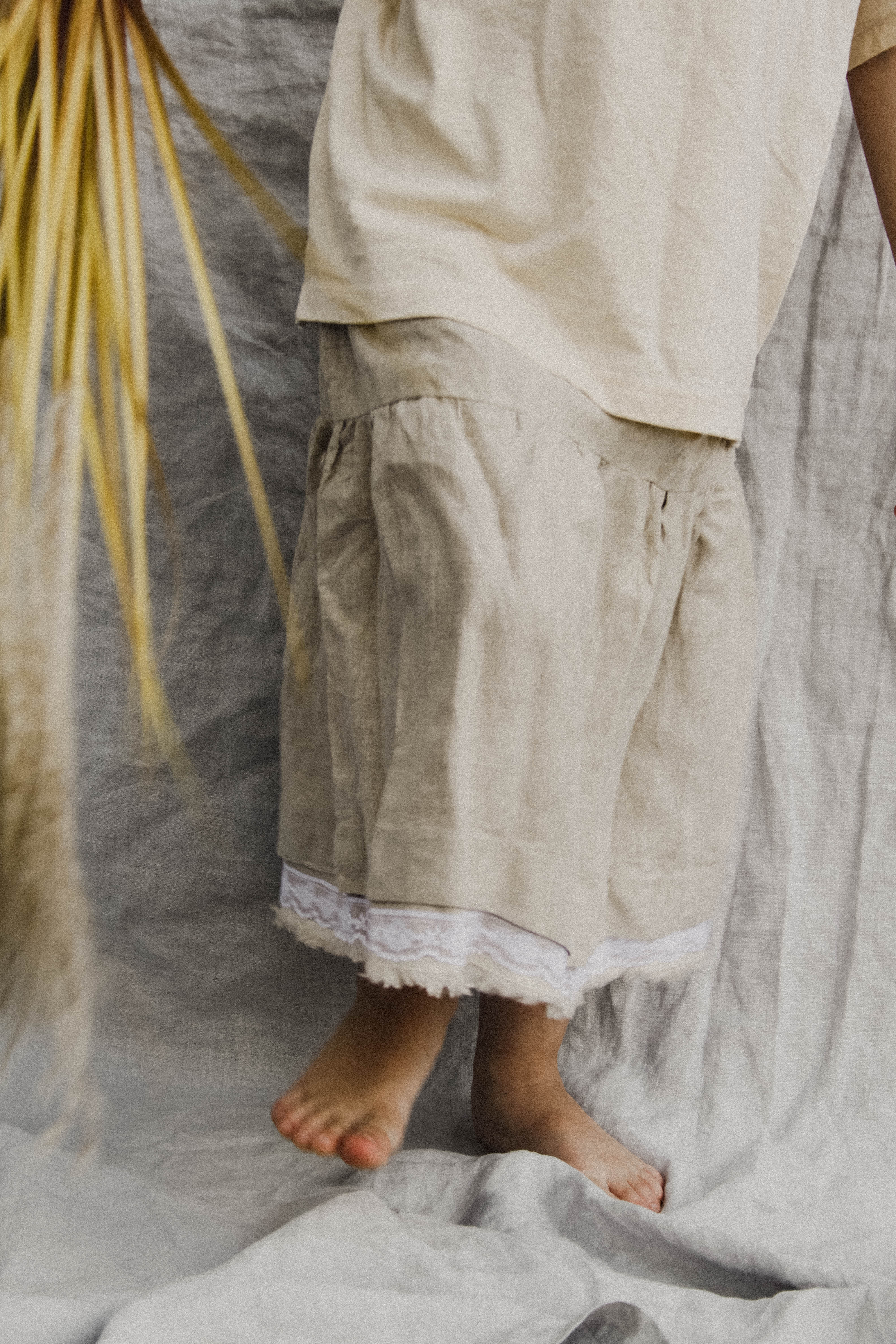 Linen skirt