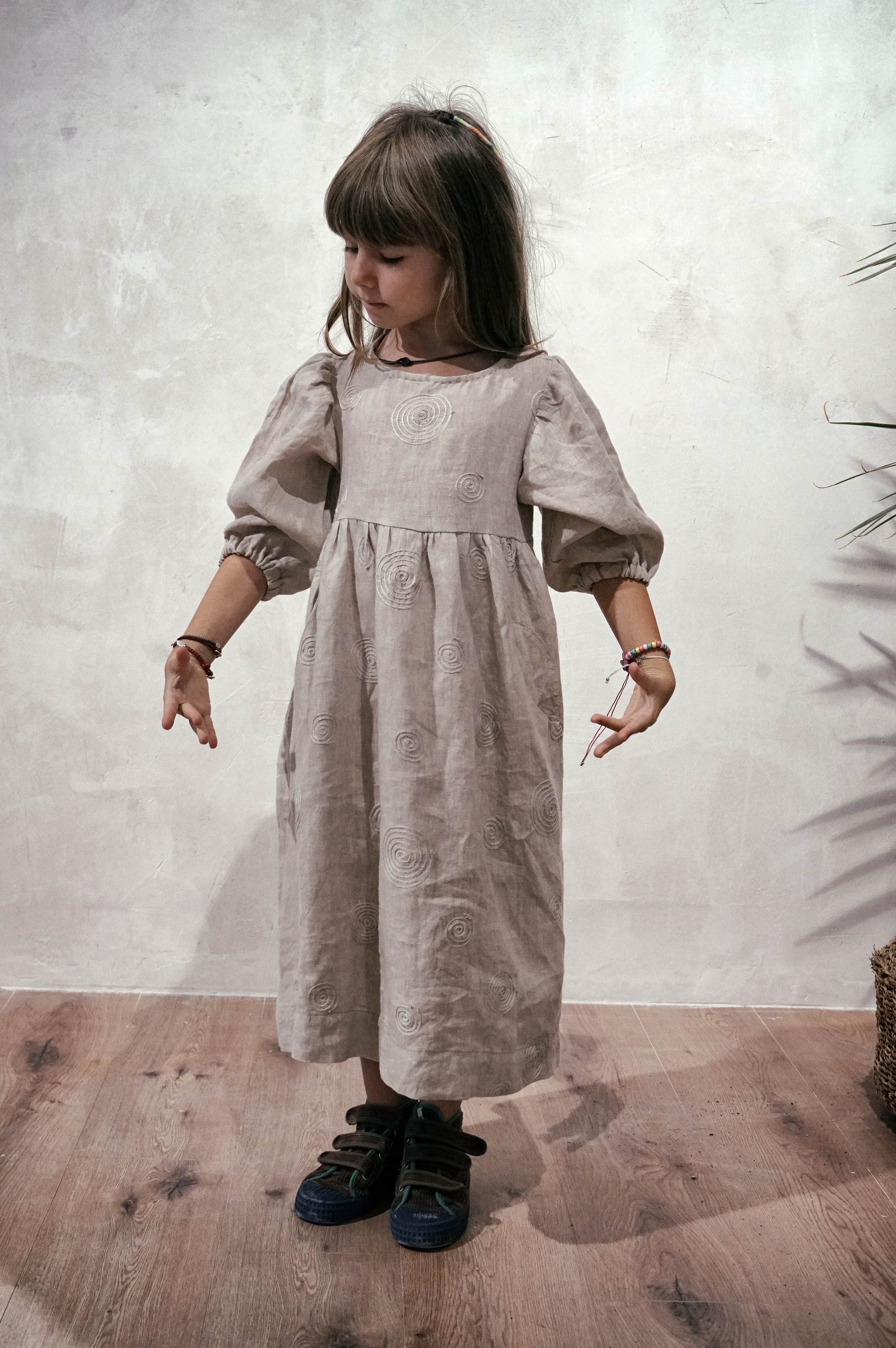 Miss Jane Linen Dress