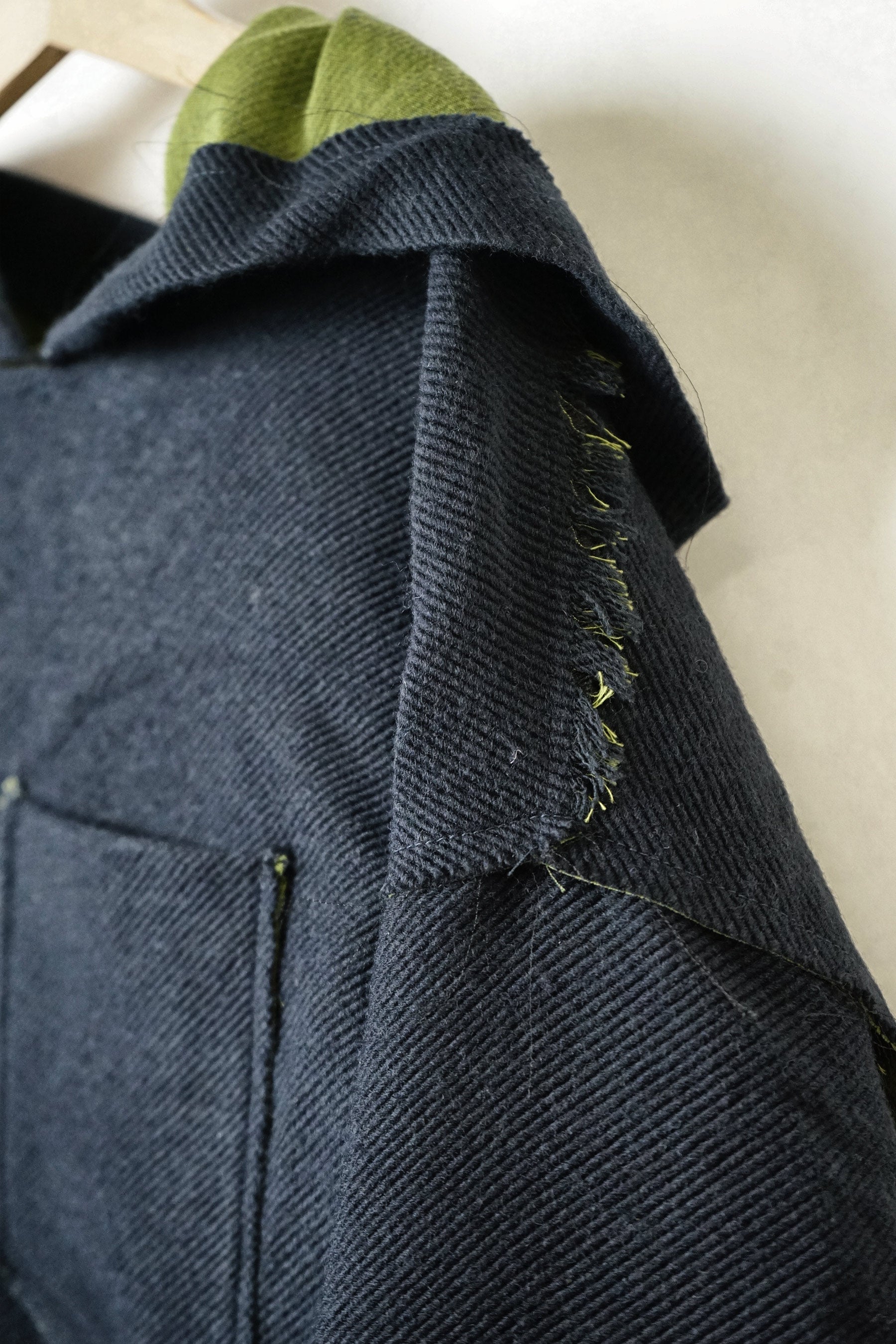 Double Weeks wool hoodie