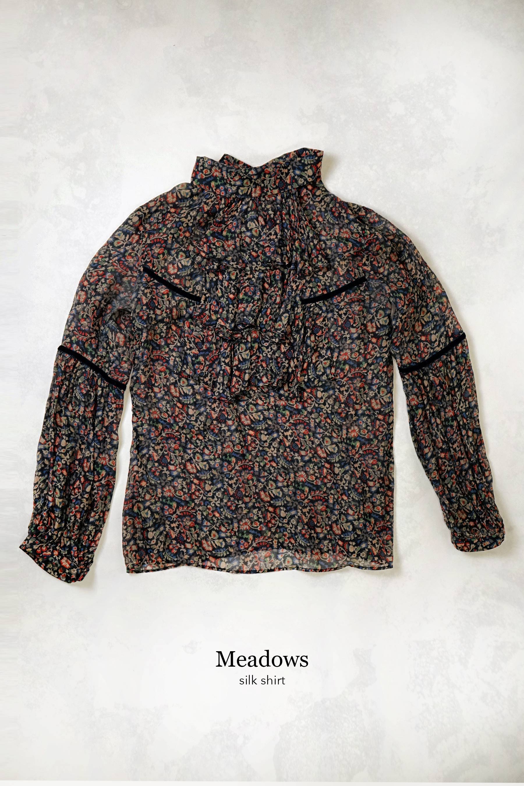 Meadows silk shirt