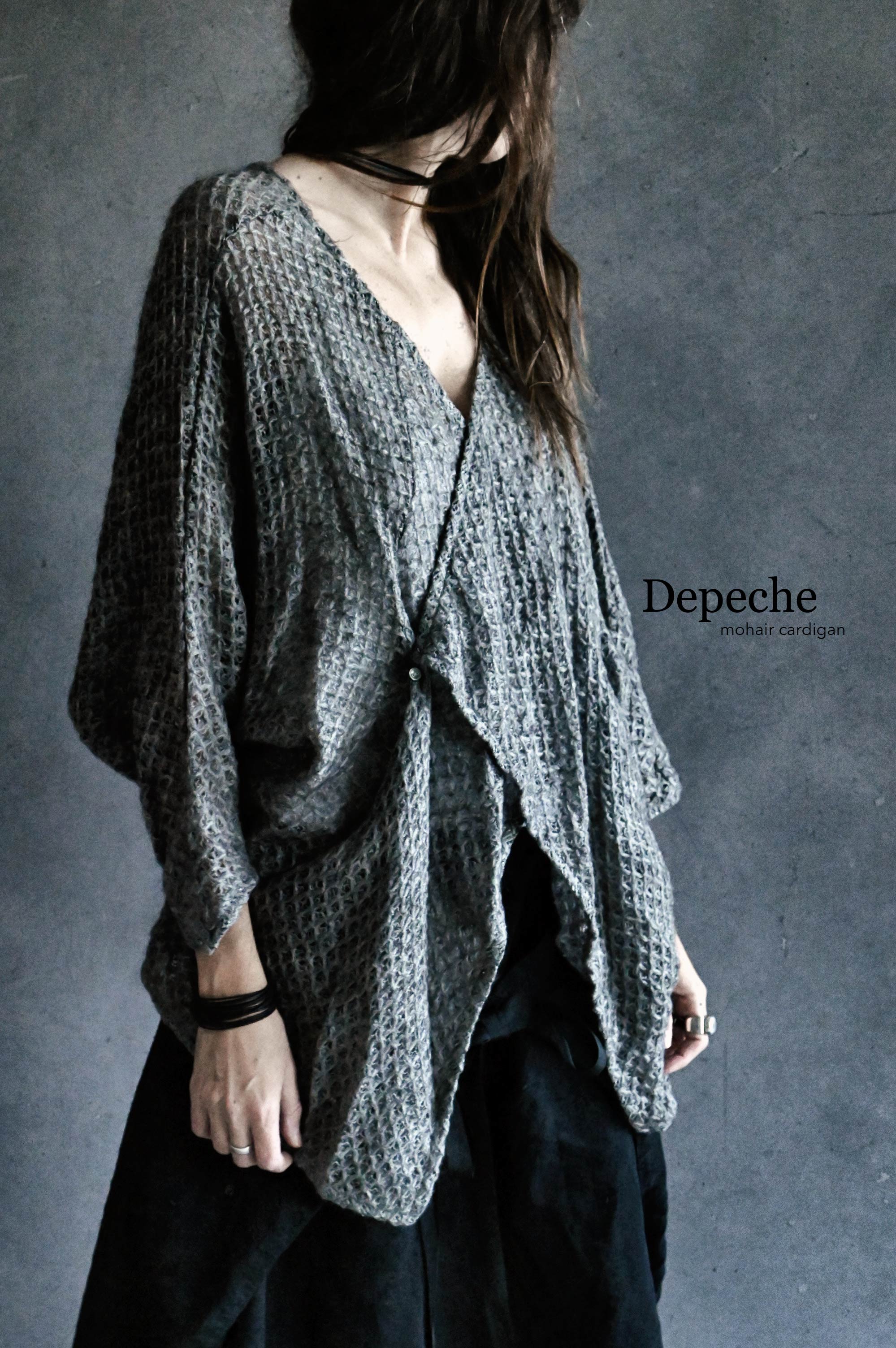 Depeche mohair cardigan